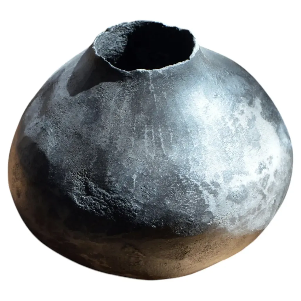 One Of a Kind Omen Vessel in Pigmented Cement by Studio Noon 1