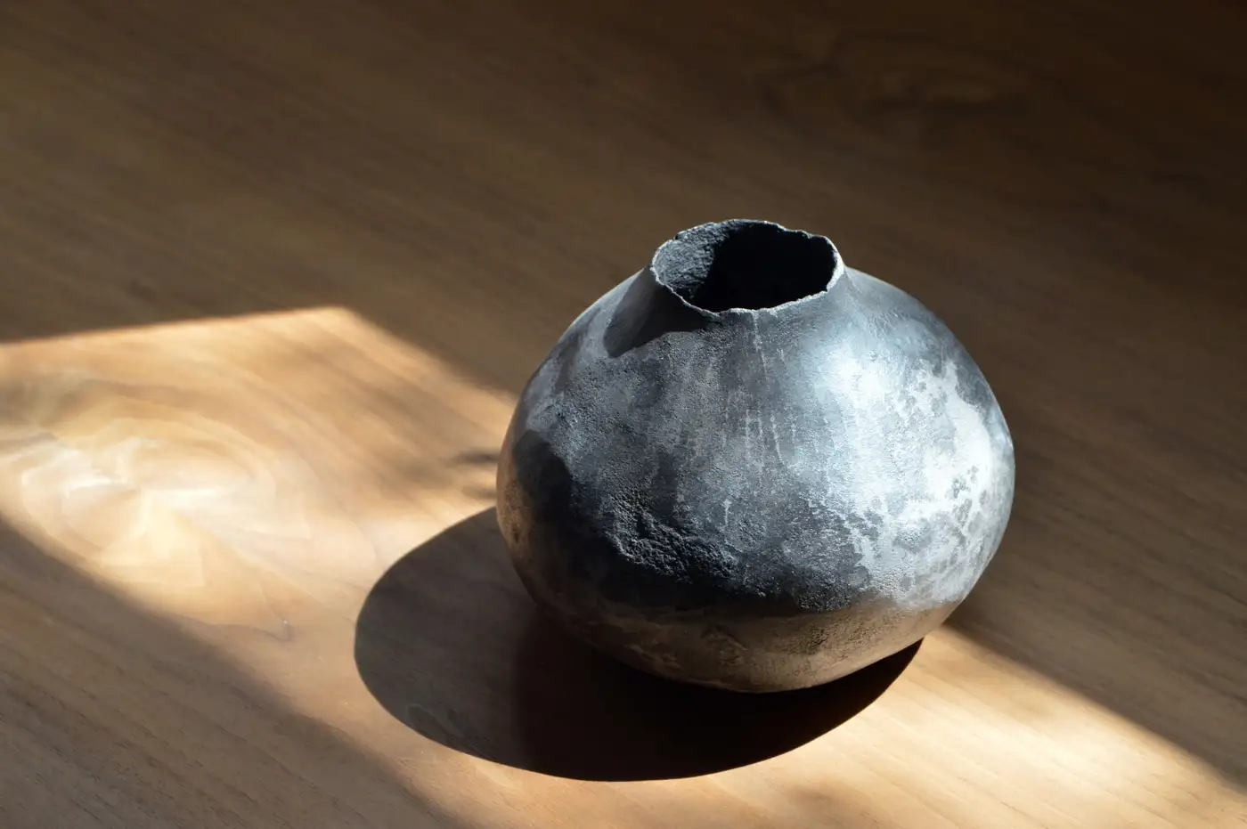 One Of a Kind Omen Vessel in Pigmented Cement by Studio Noon 2