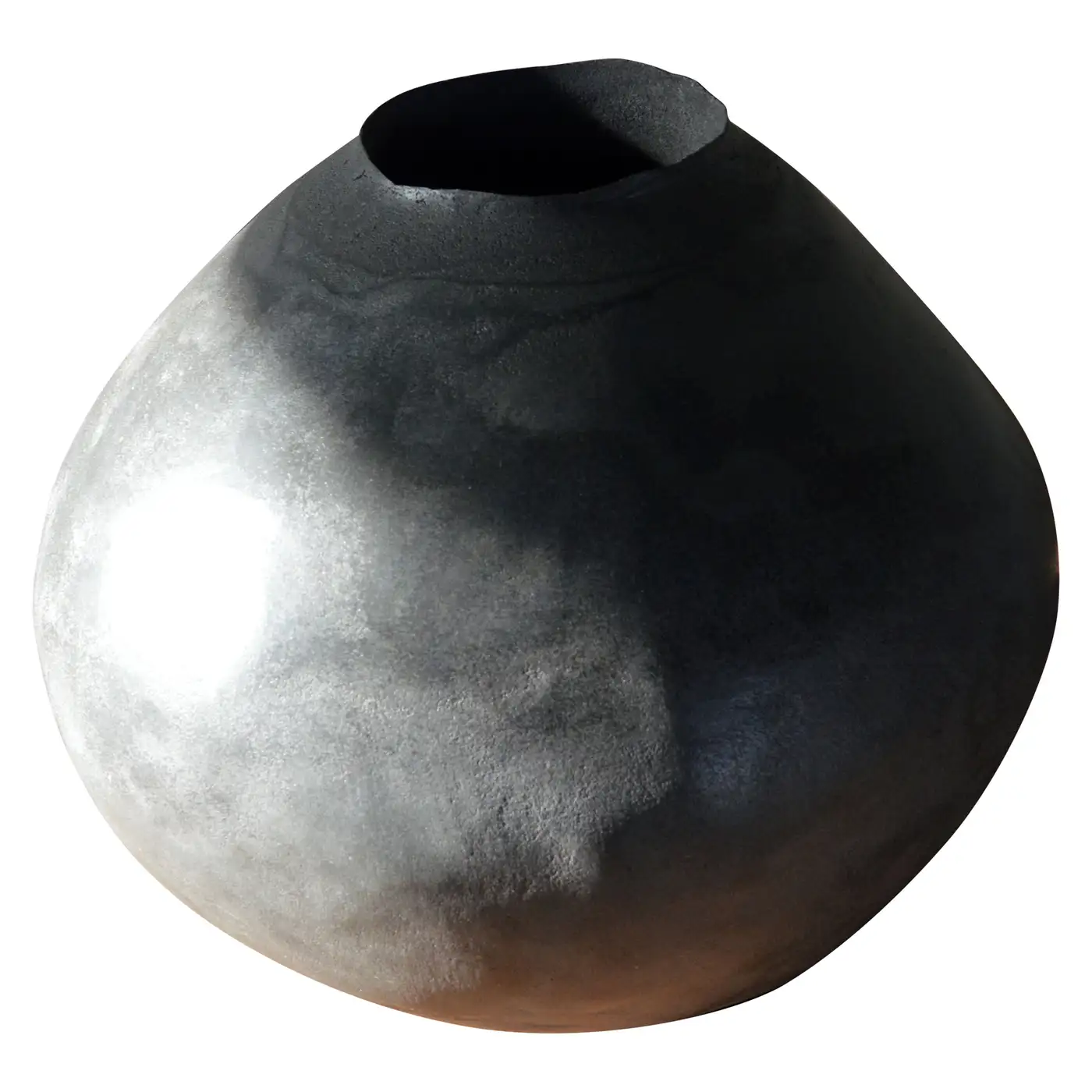 One Of a Kind Pogge Vessel in Pigmented Cement by Studio Noon 1