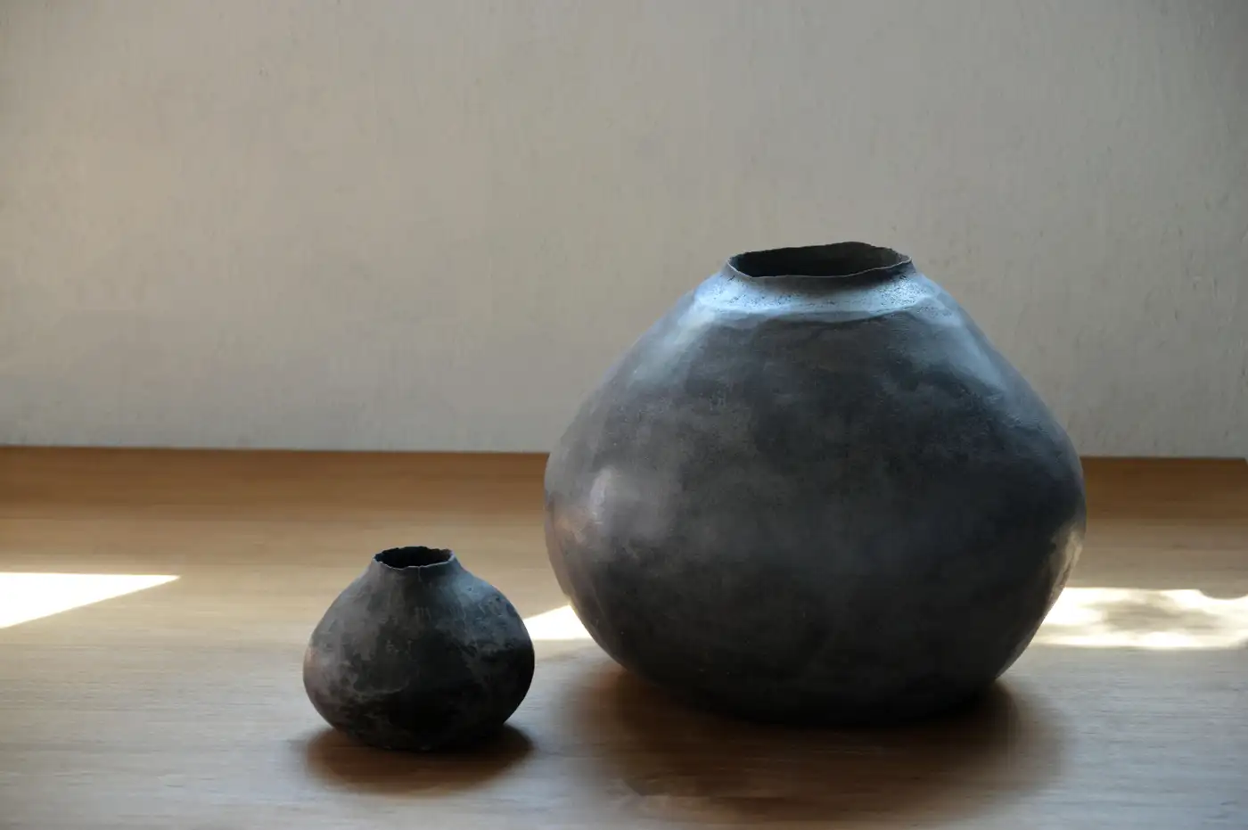 One Of a Kind Pogge Vessel in Pigmented Cement by Studio Noon 3