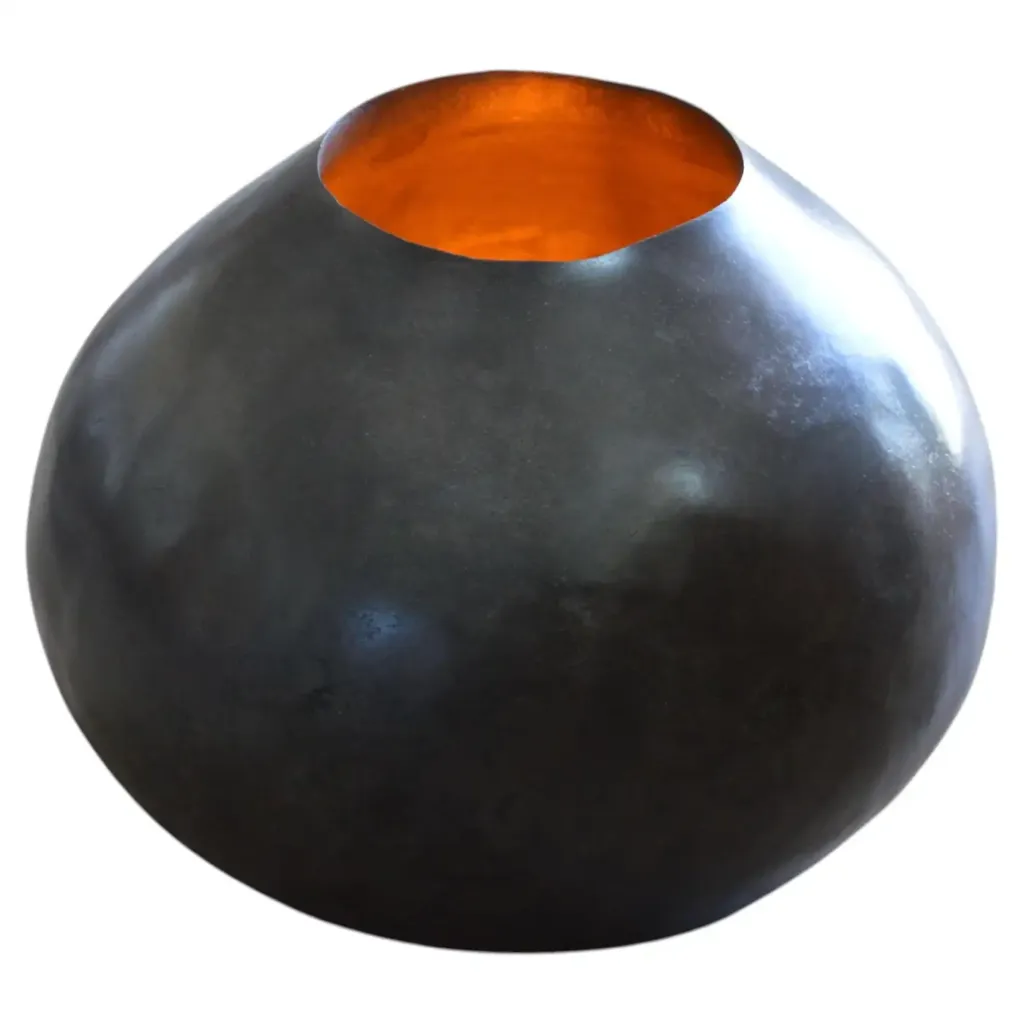 One Of a Kind Sol Bravura Round Lamp in Pigmented Cement by Studio Noon 1