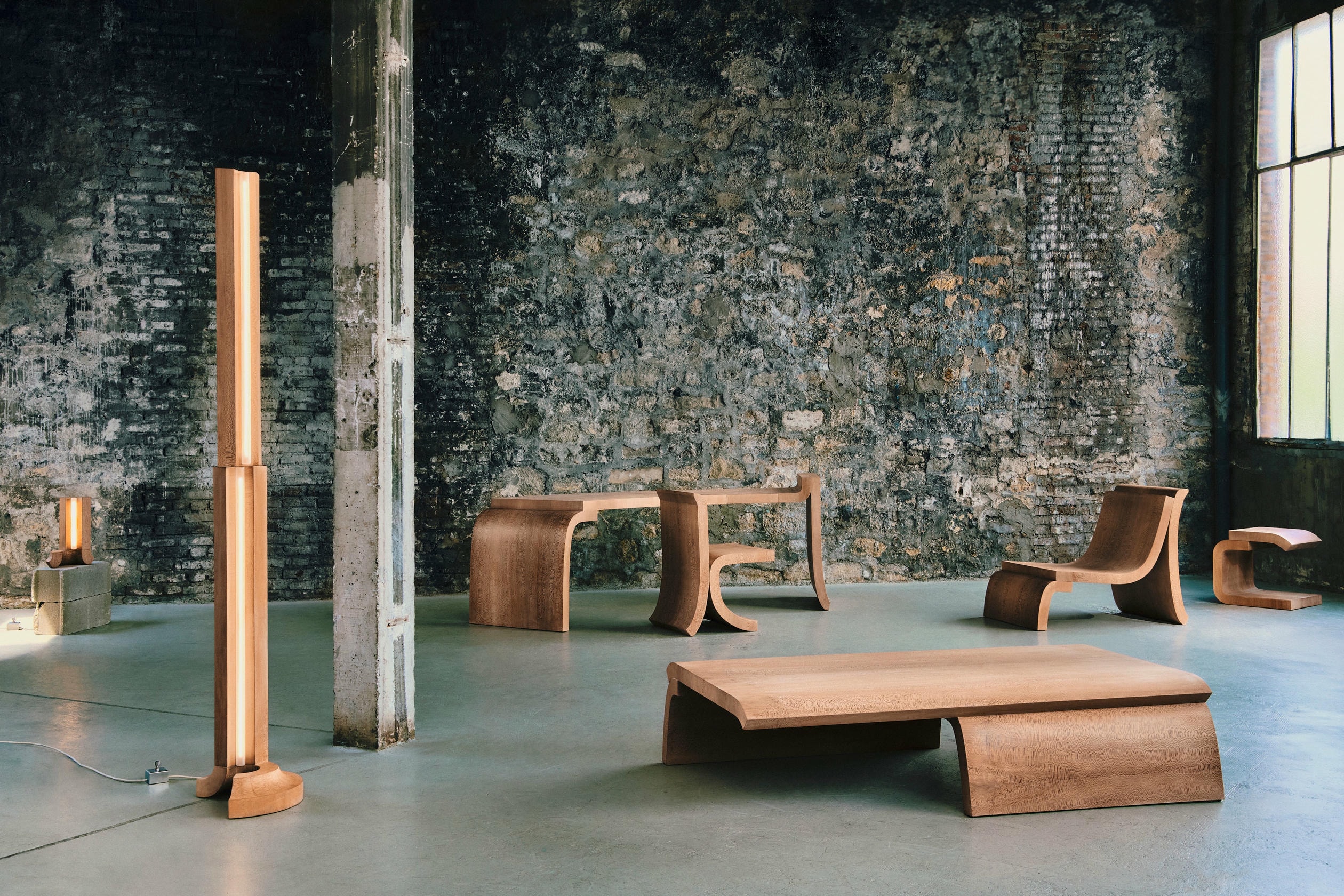 Platane Coffee Table Plane Tree Wood by Corpus Studio 6