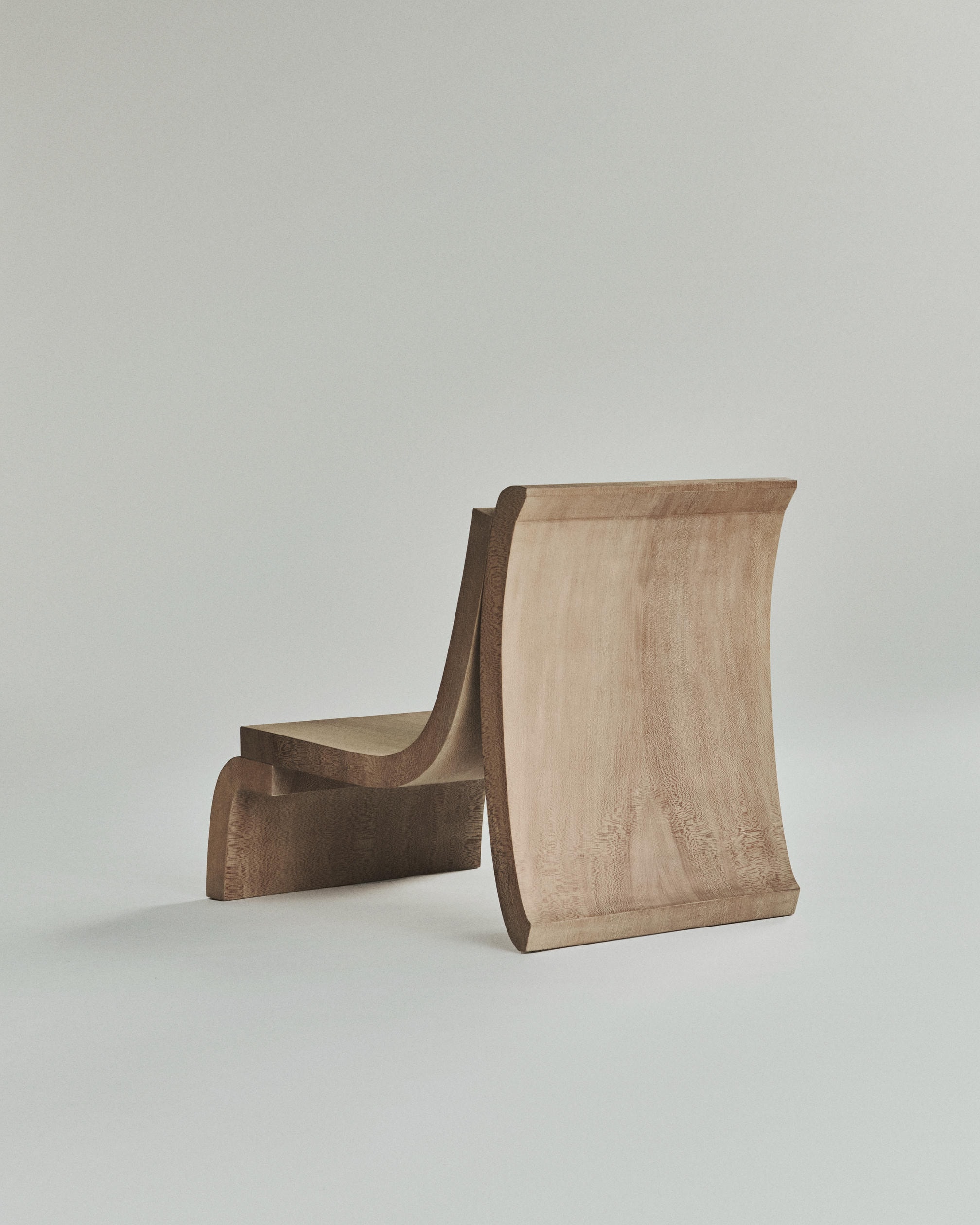 Platane Lounge Chair, Plane Tree Wood by MONO Editions 3