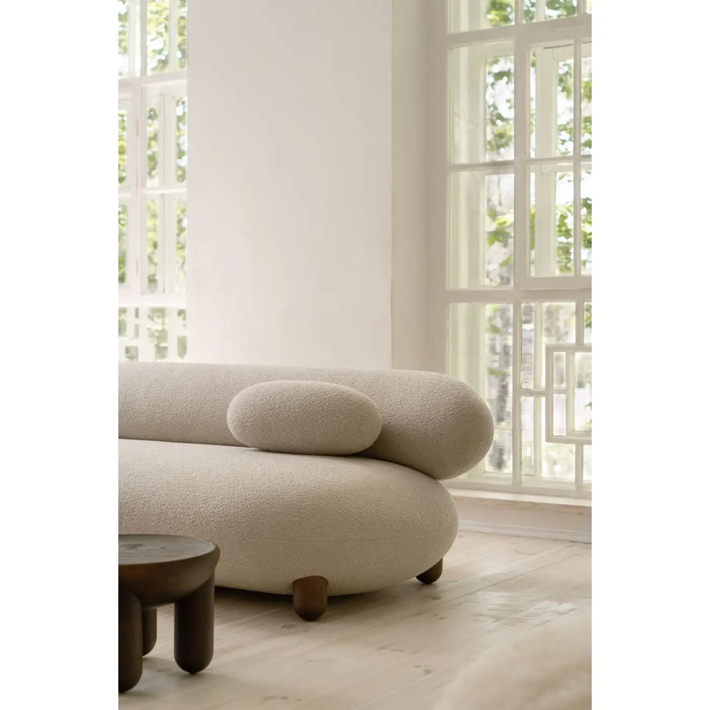 Upholstered Furniture Baloo Boucle Flock Sofa by NOOM 10