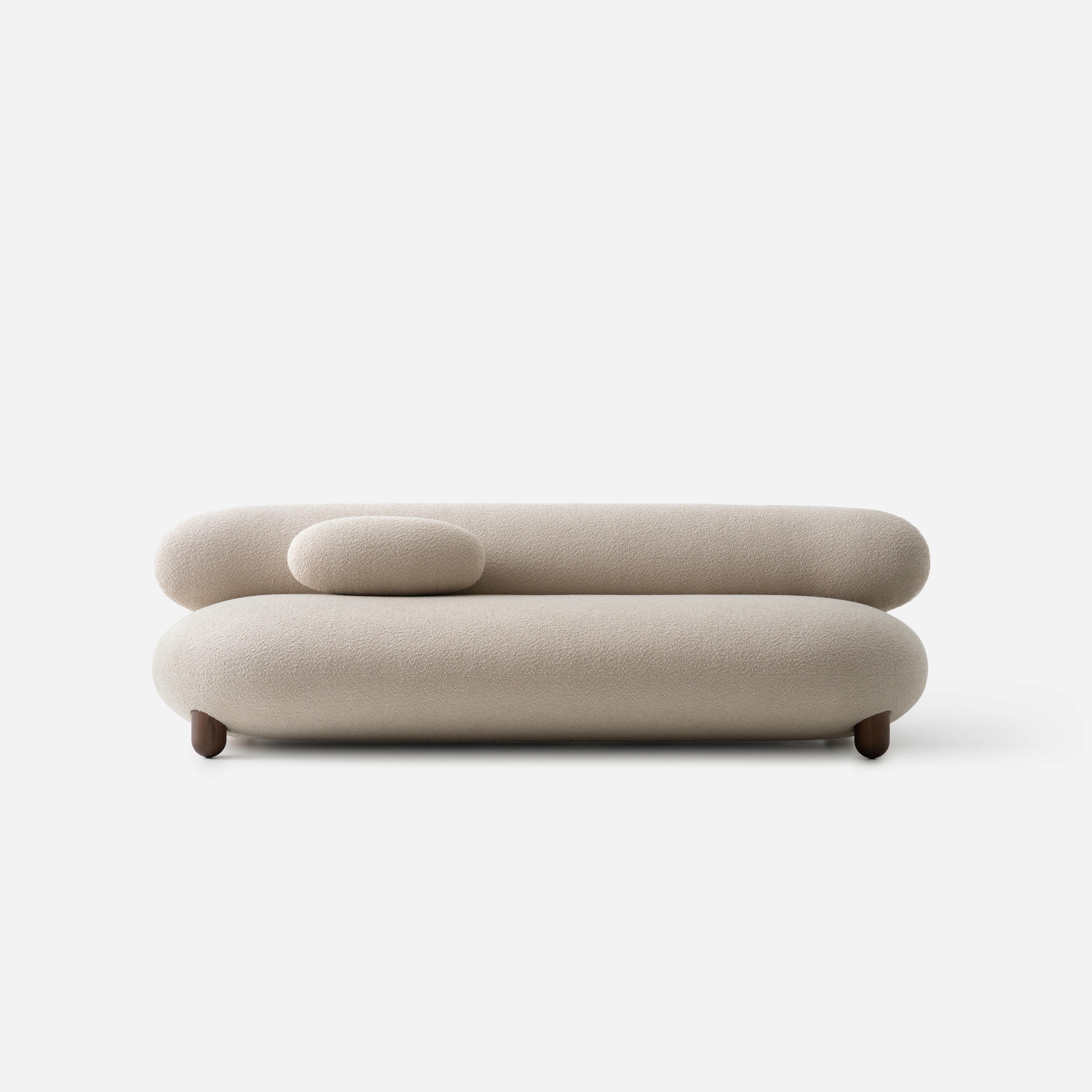 Upholstered Furniture Baloo Boucle Flock Sofa by NOOM 3