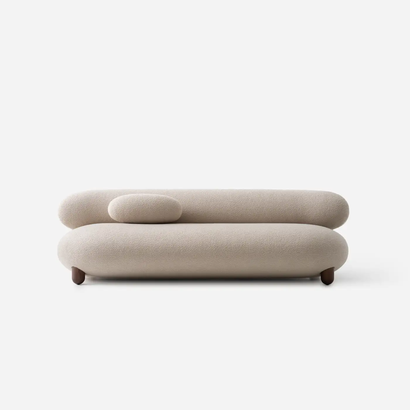Upholstered Furniture Baloo Boucle Flock Sofa by NOOM 3