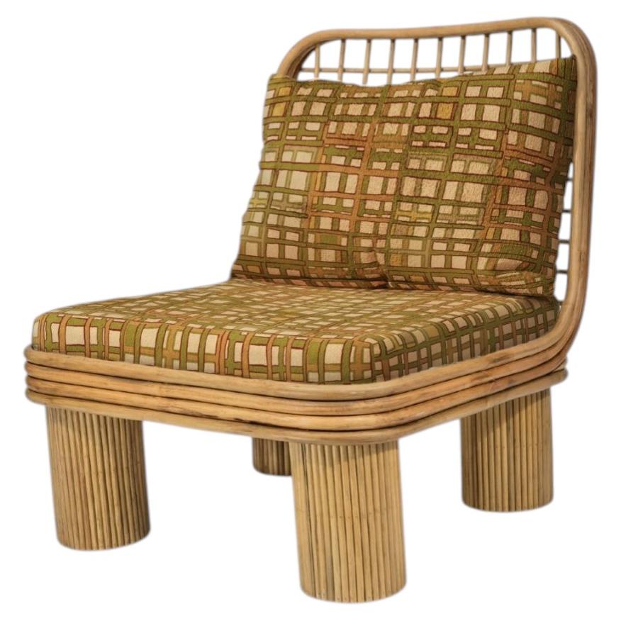 Annka Armchair in Stained Rattan Plywood and HR Foam by POPUS EDITIONS 1
