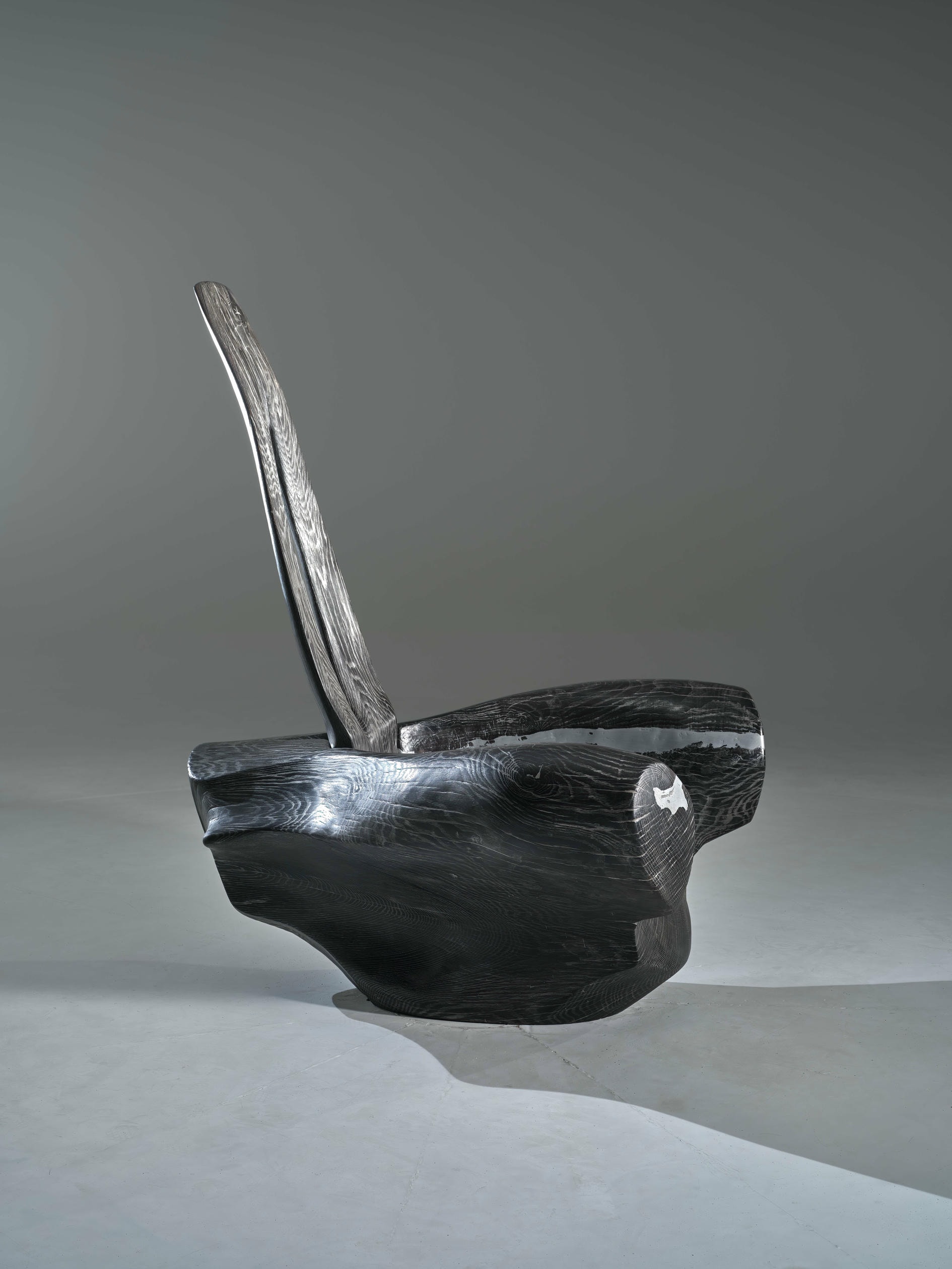 Aviators Chair in Oak Wood Aluminium by Alun Heslop 4