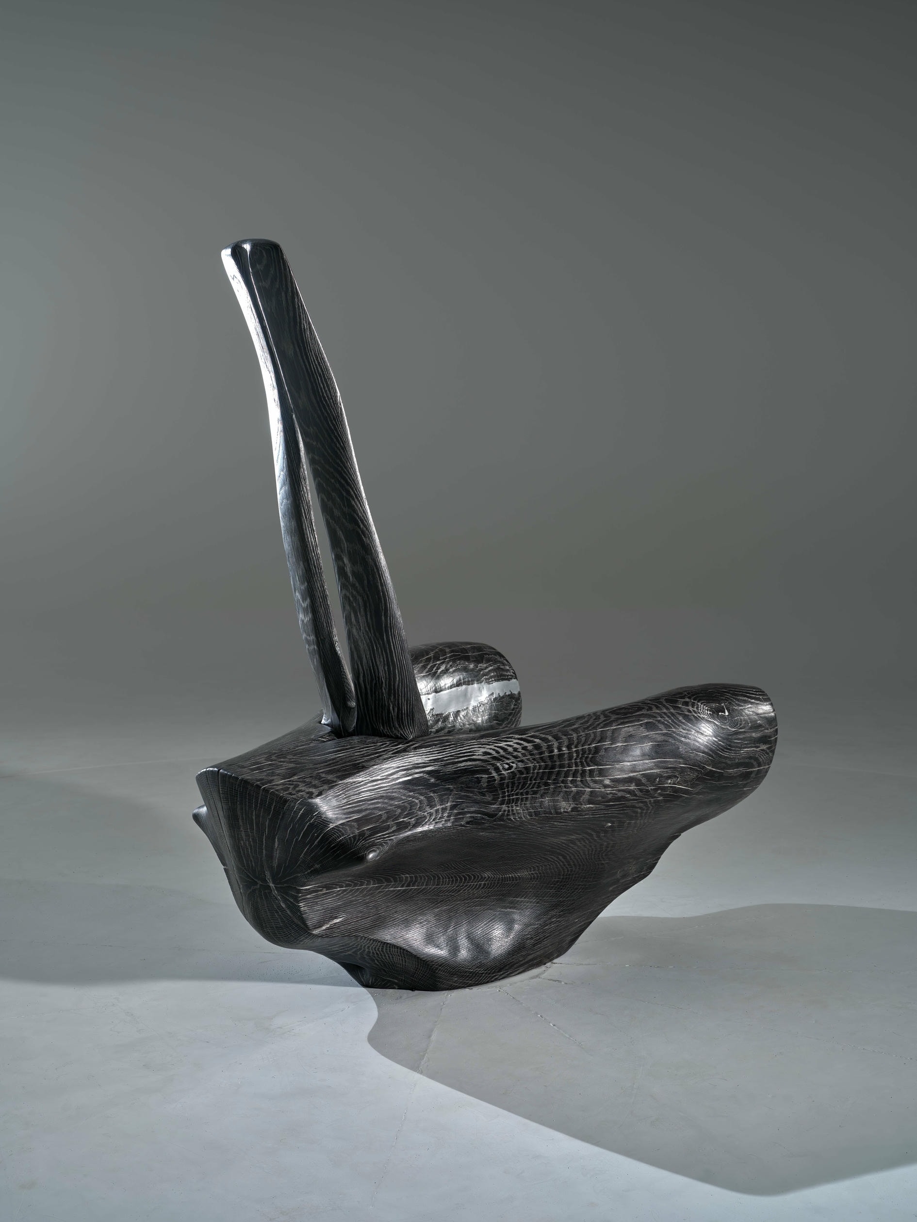 Aviators Chair in Oak Wood Aluminium by Alun Heslop 5