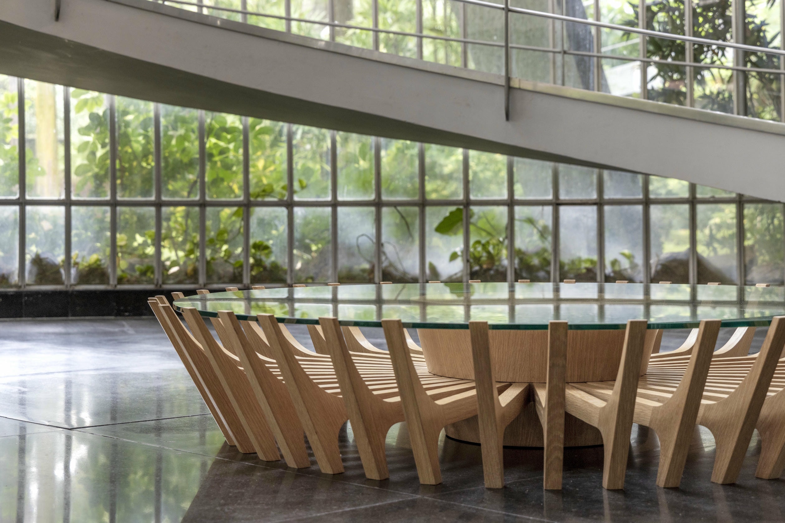 Dora Coffee Table in Brazilian Native Hardwood by Gisela Simas 2