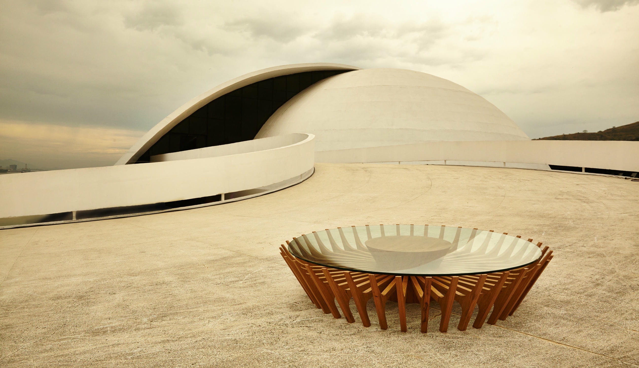 Dora Coffee Table in Brazilian Native Hardwood by Gisela Simas 4
