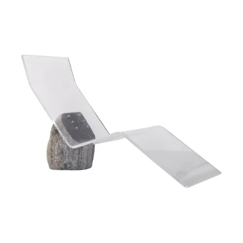 Elsewhere Acrylic Chaise by Batten and Kamp 1