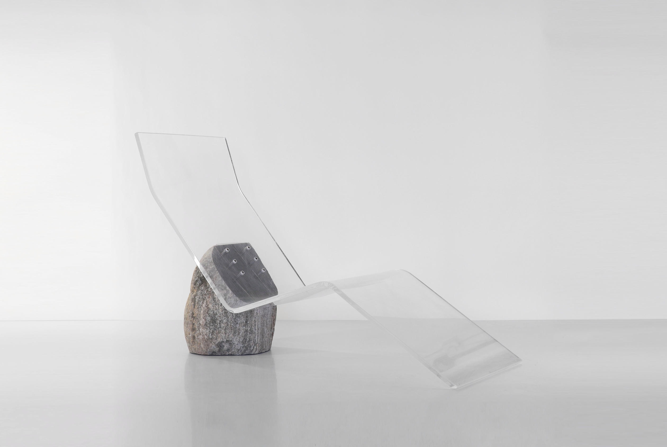 Elsewhere Acrylic Chaise by Batten and Kamp 2