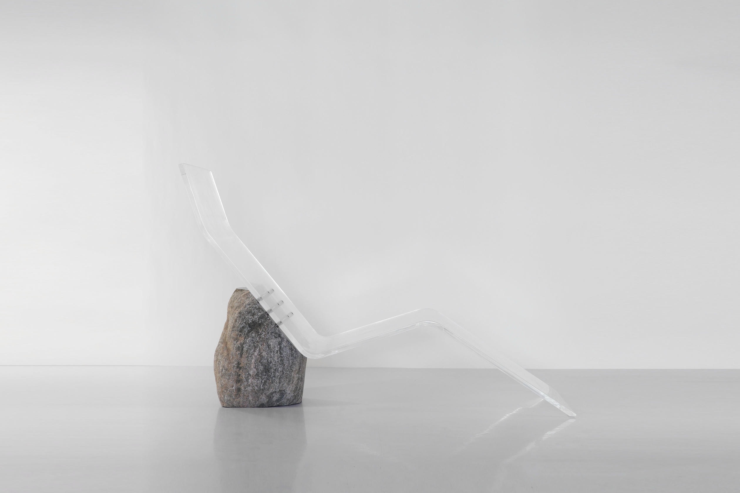 Elsewhere Acrylic Chaise by Batten and Kamp 3