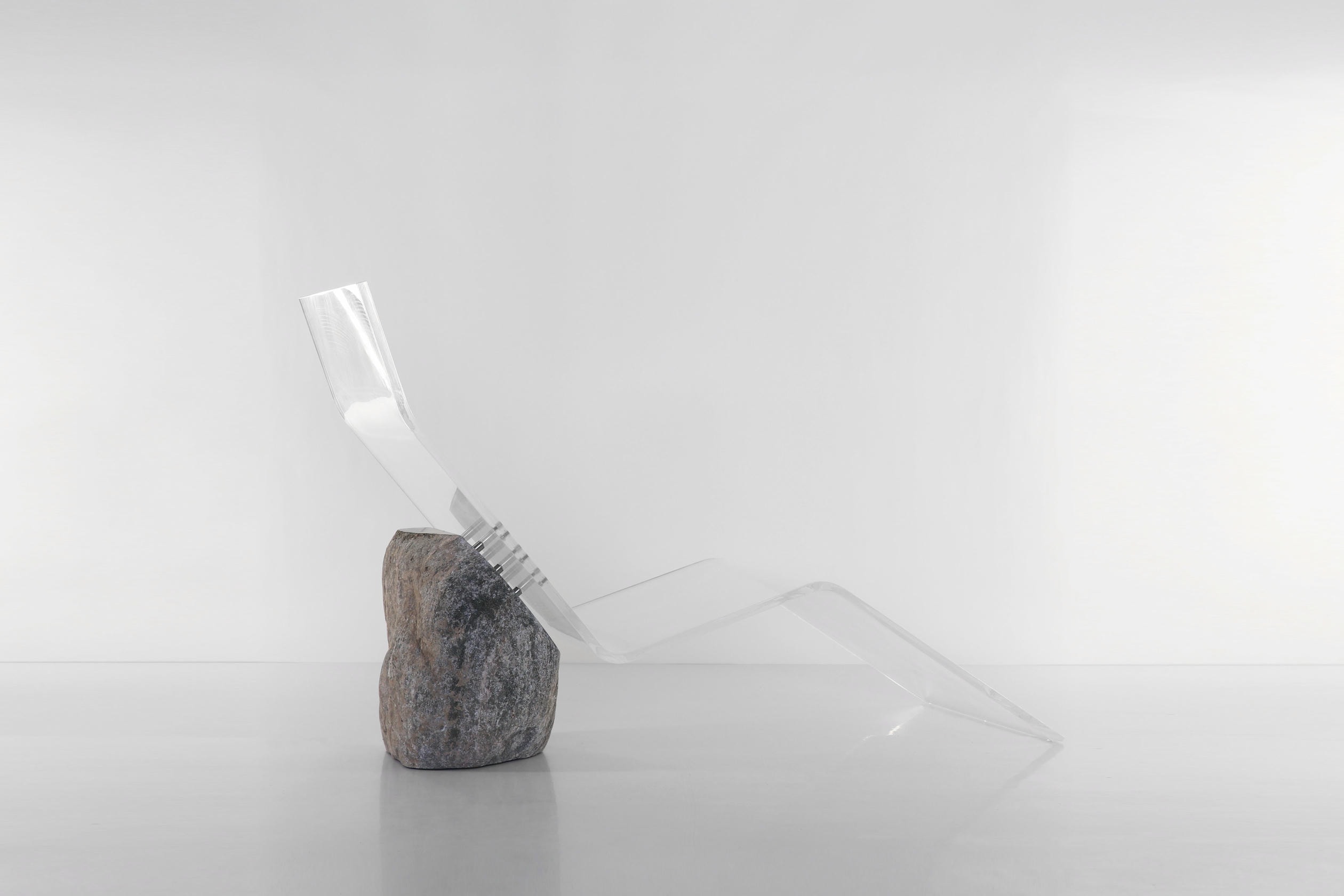 Elsewhere Acrylic Chaise by Batten and Kamp 4
