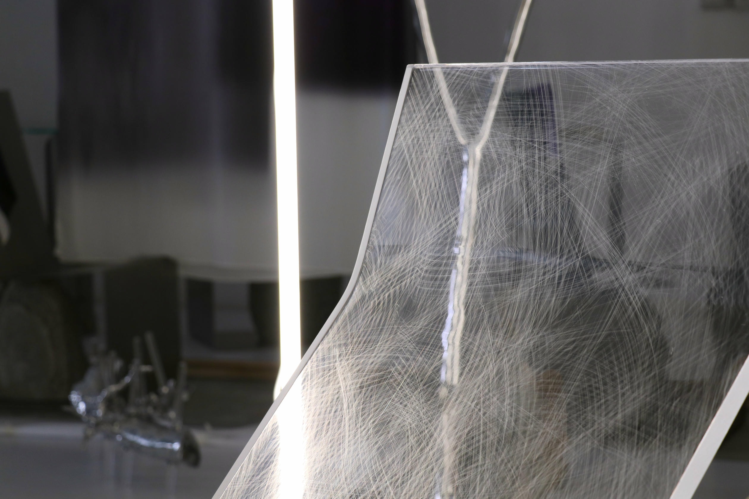 Elsewhere Acrylic Chaise by Batten and Kamp 9