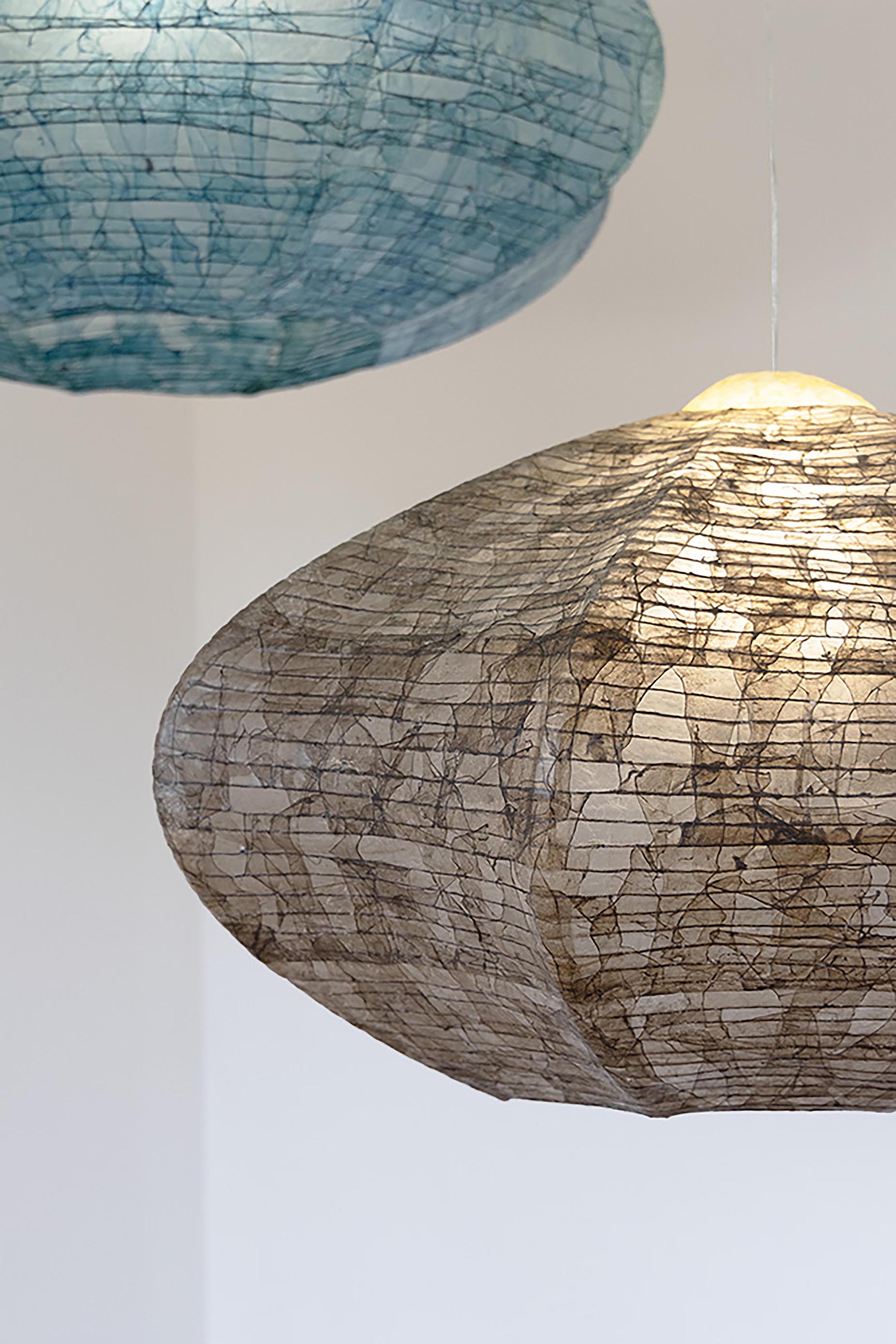 Holm Pendant Lamp in Bio Material with Natural Dyes by Thibault Philip 4