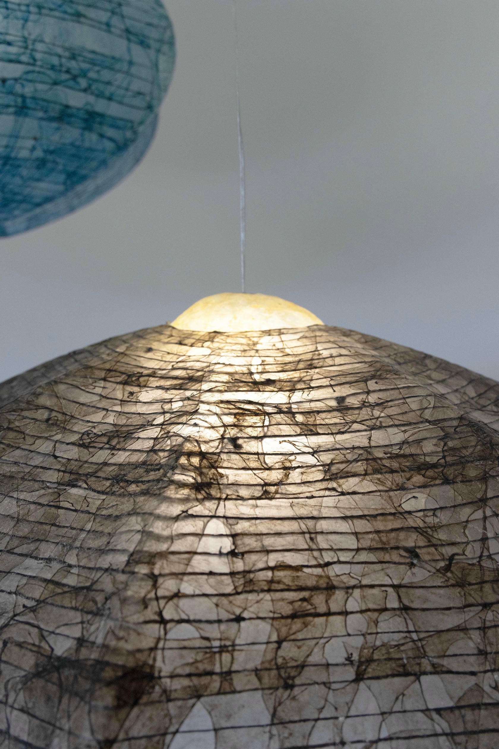 Holm Pendant Lamp in Bio Material with Natural Dyes by Thibault Philip 6