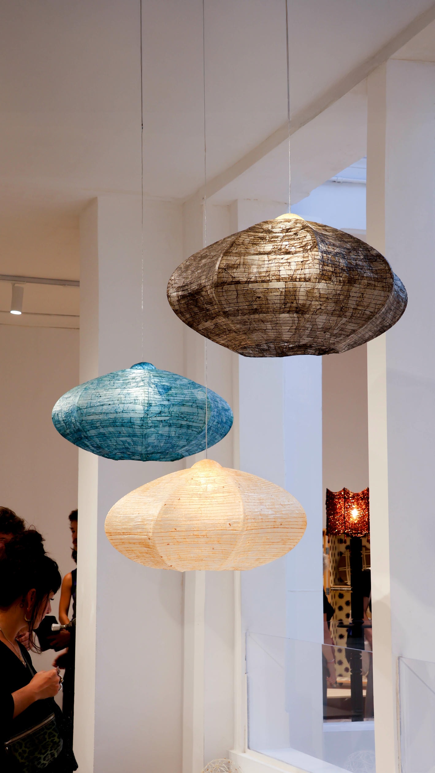 Holm Pendant Lamp in Bio Material with Natural Dyes by Thibault Philip 7