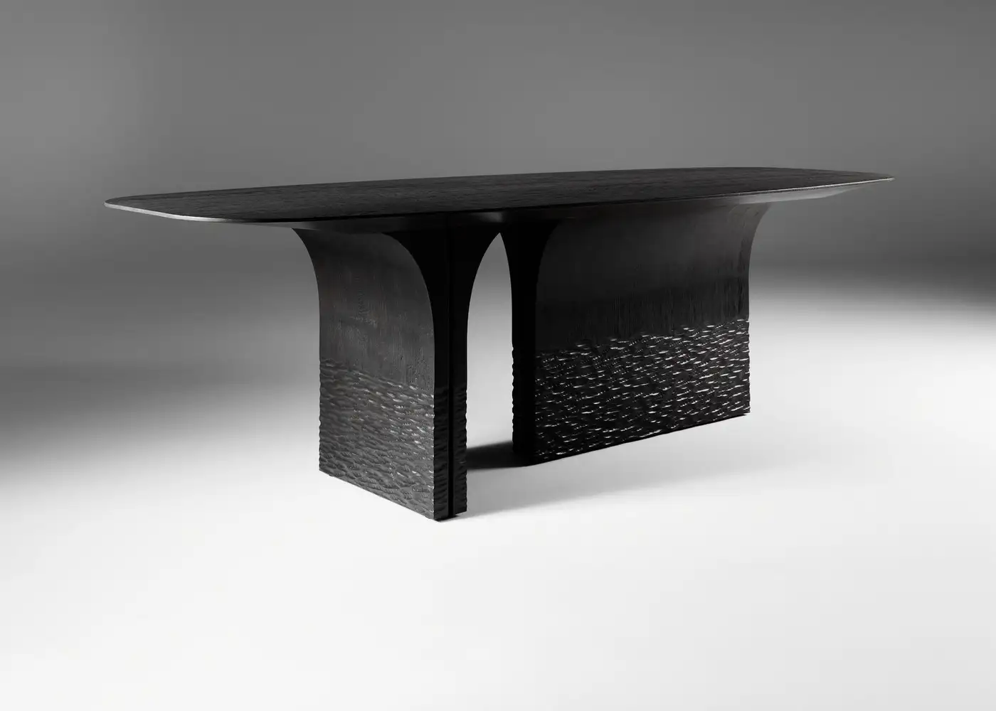 Luna Table 250, Solid Oak by Cezar Moldovan x Arbore 2