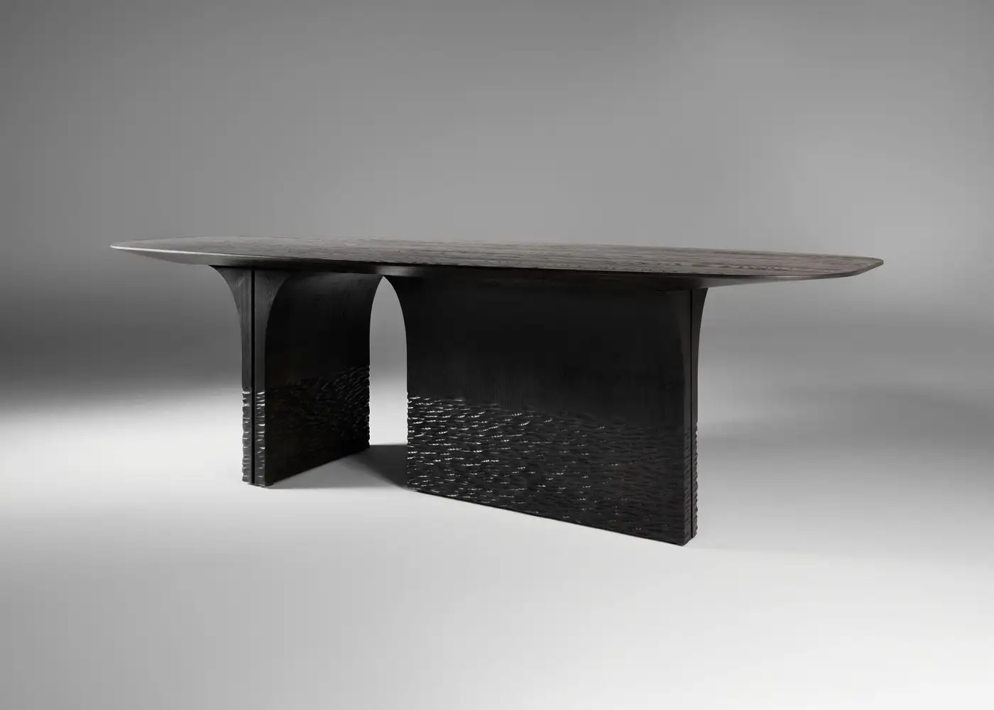 Luna Table 250, Solid Oak by Cezar Moldovan x Arbore 3