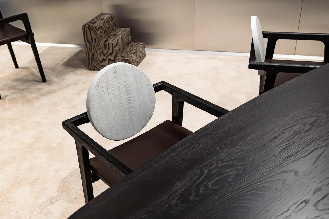 Luna Table 250, Solid Oak by Cezar Moldovan x Arbore 6