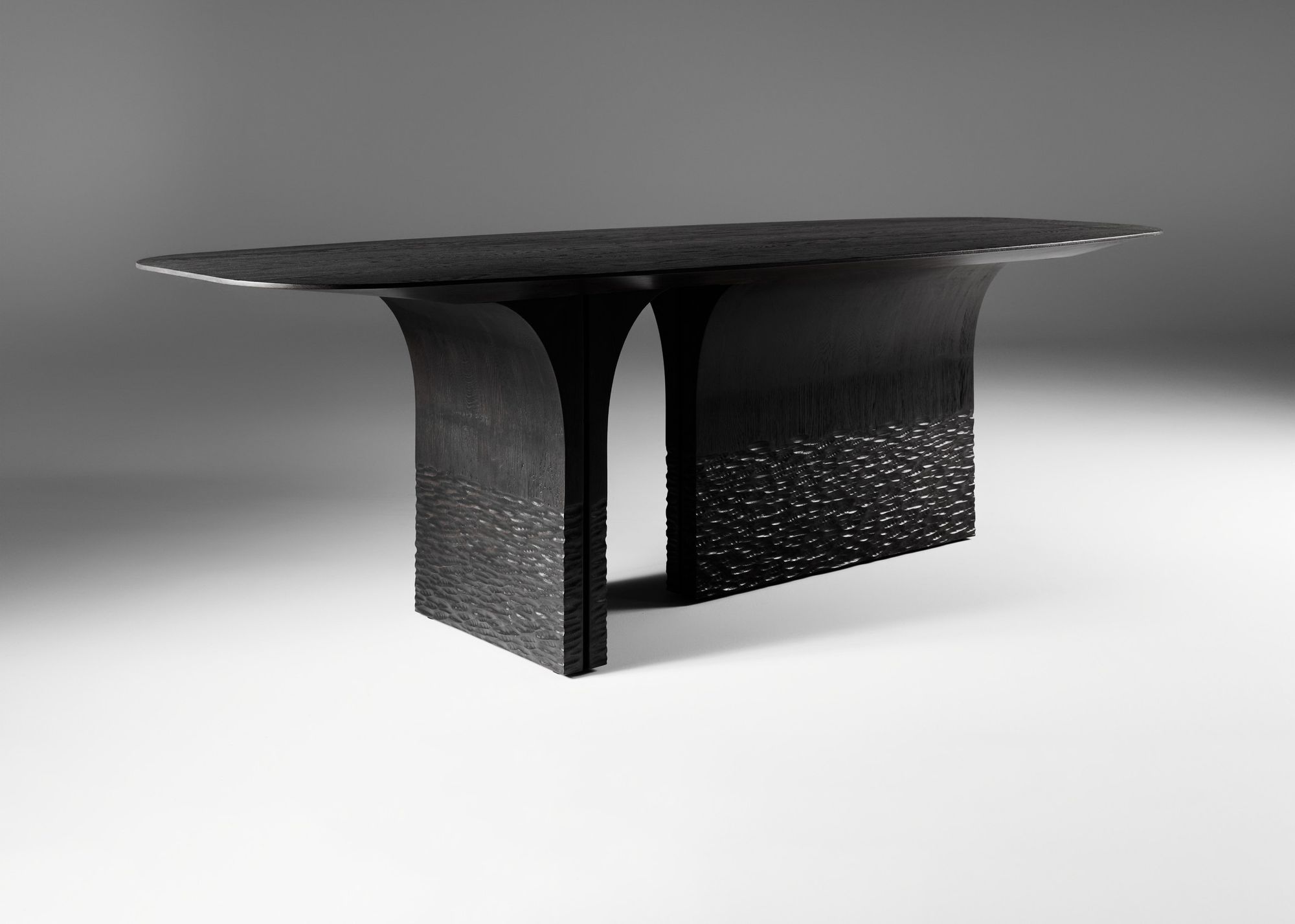 Luna Table 300 Solid Oak by Cezar Moldovan x Arbore 4