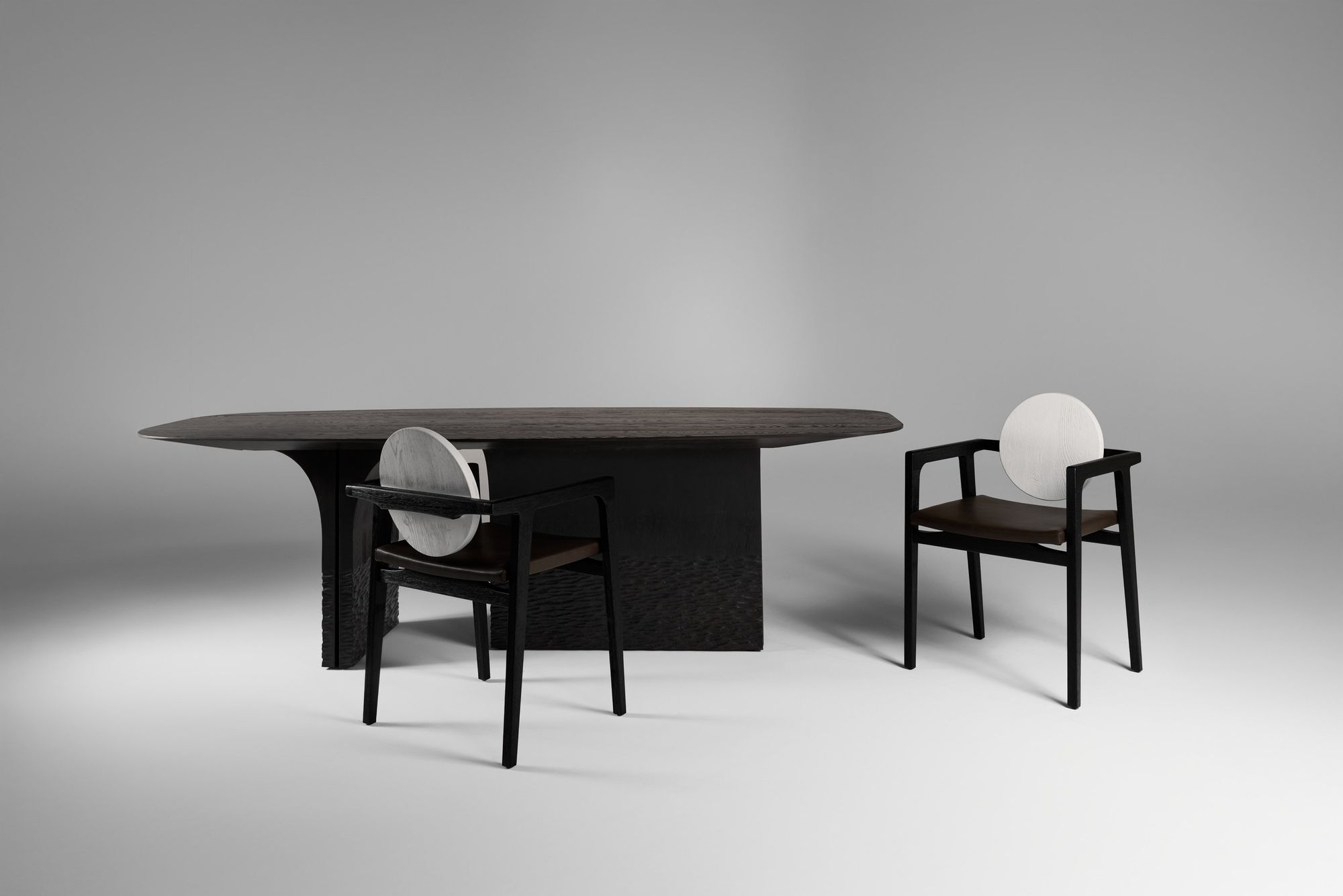 Luna Table 300 Solid Oak by Cezar Moldovan x Arbore 7