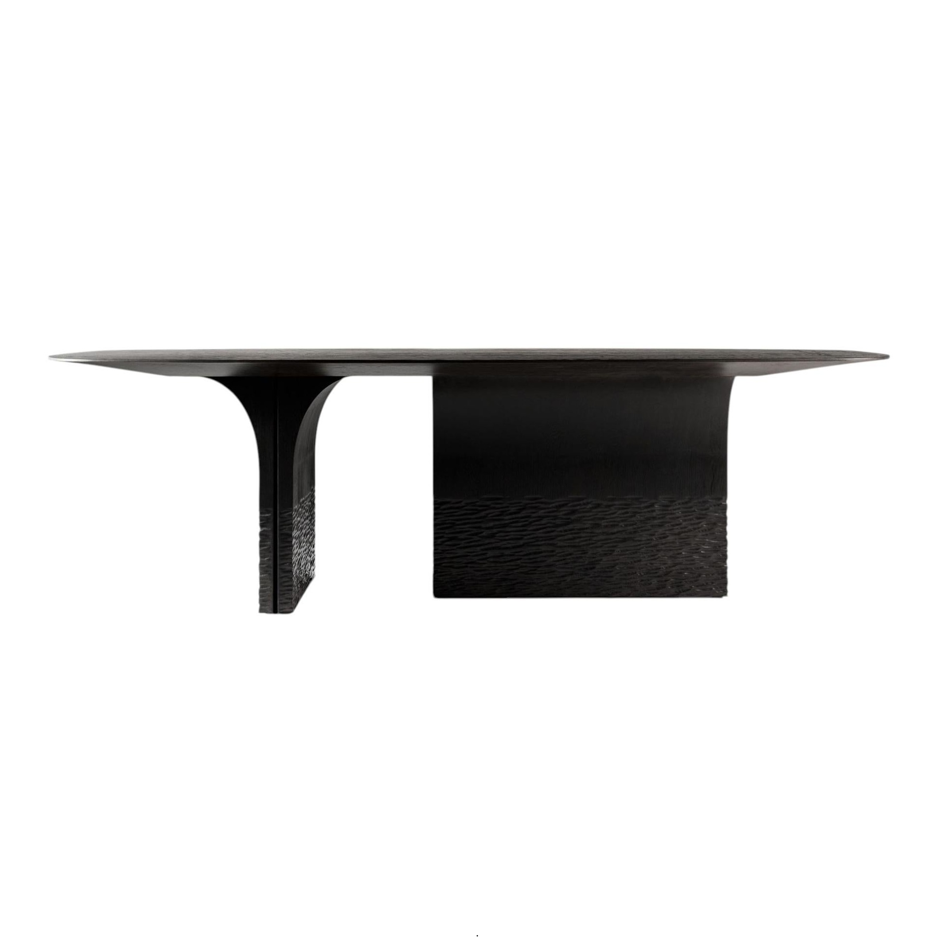 Luna Table 340 Solid Oak by Cezar Moldovan x Arbore 1