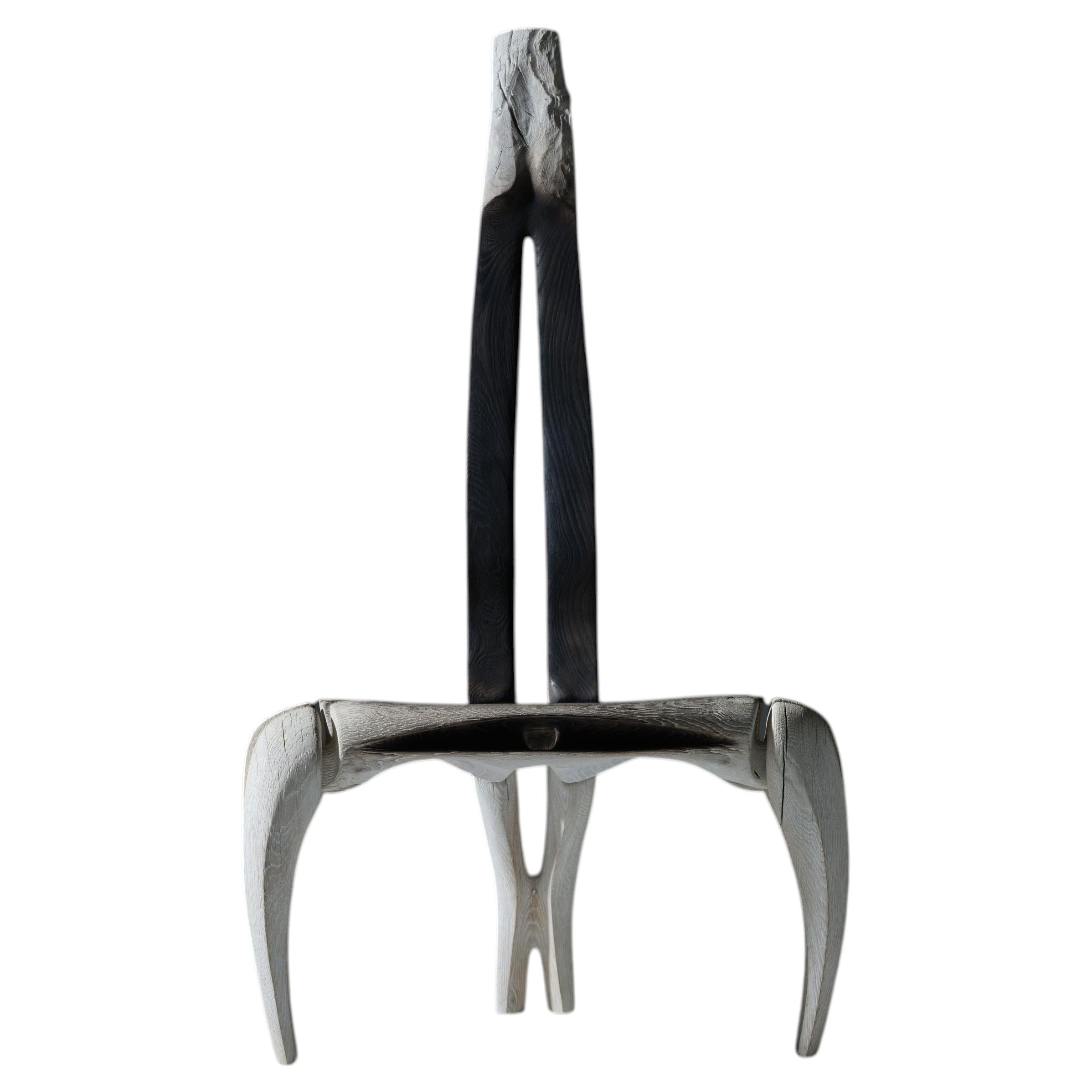 Shadow Of Zierre Unique Oak Chair by Alun Heslop 1