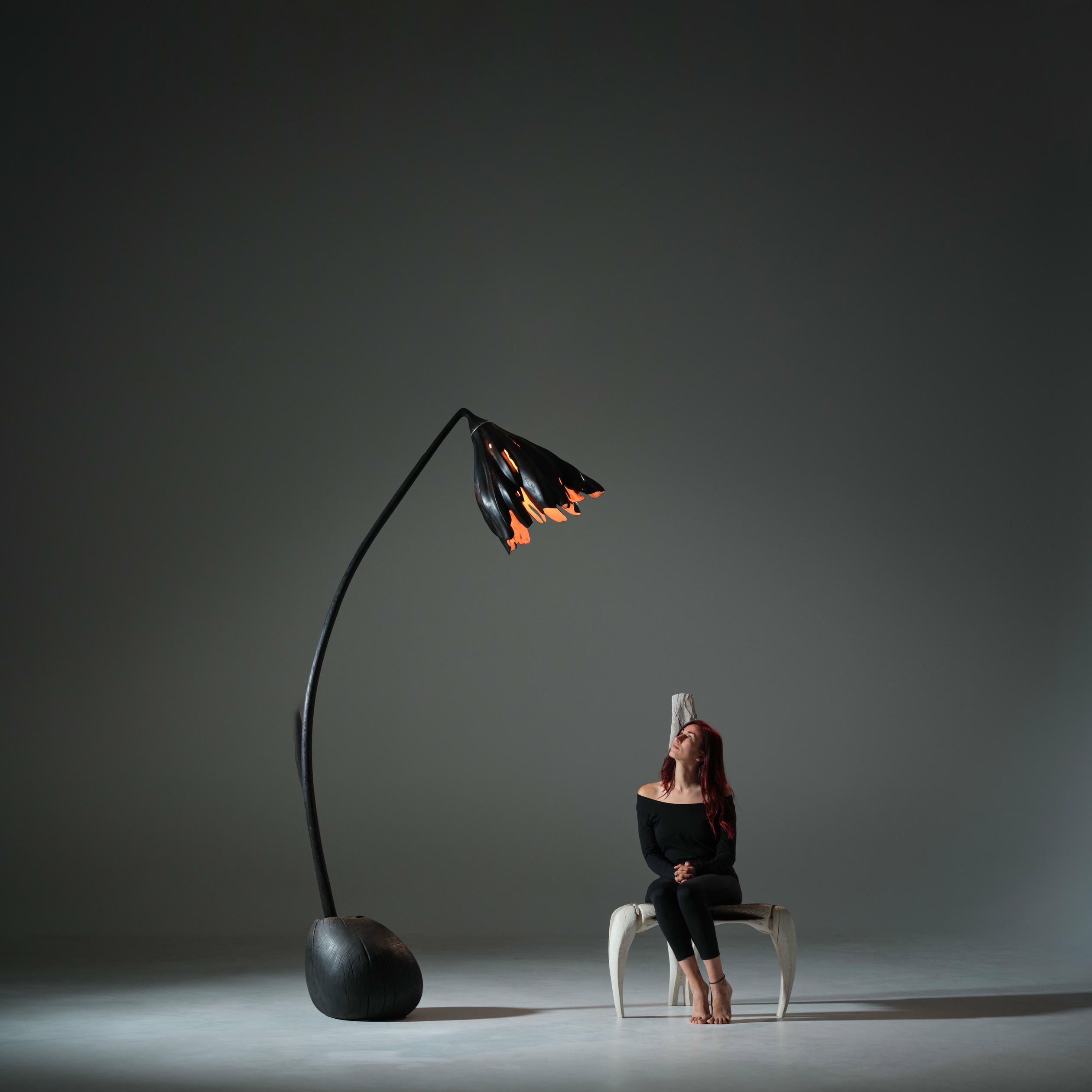 Shadow Of Zierre Unique Oak Chair by Alun Heslop 10