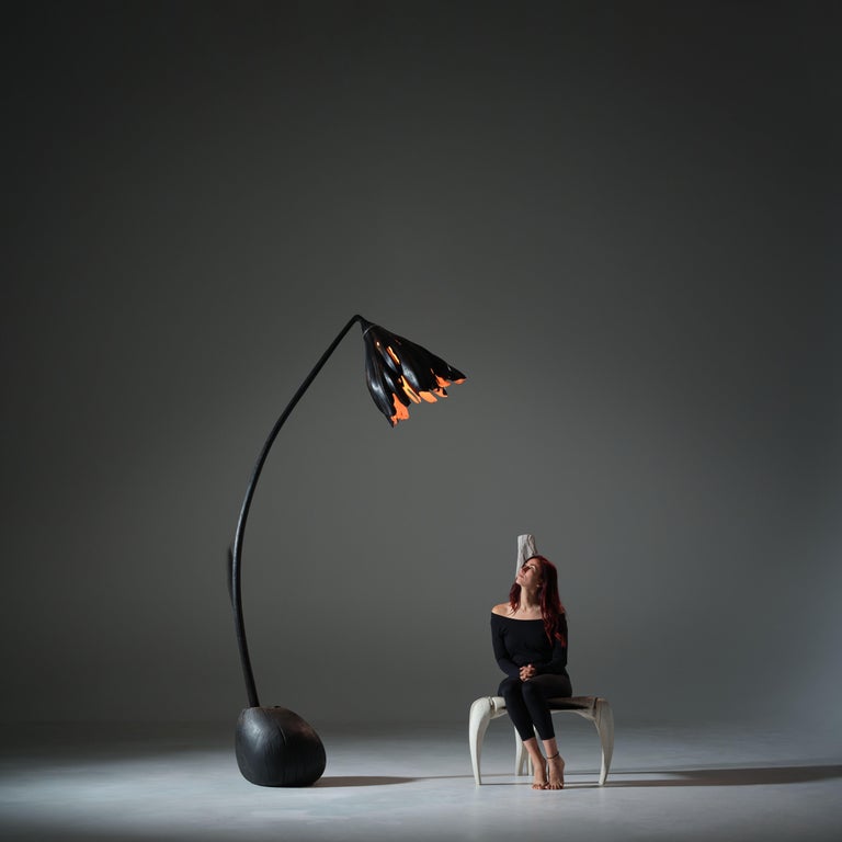 Shadow Of Zierre Unique Oak Chair by Alun Heslop 10
