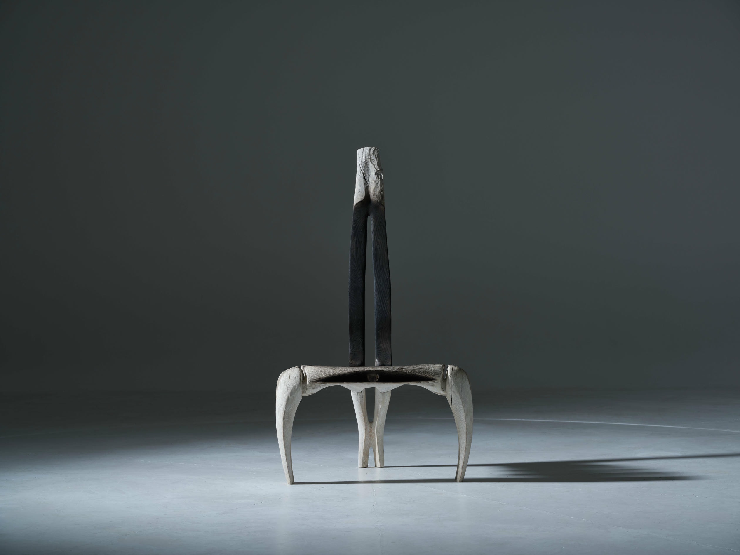 Shadow Of Zierre Unique Oak Chair by Alun Heslop 12