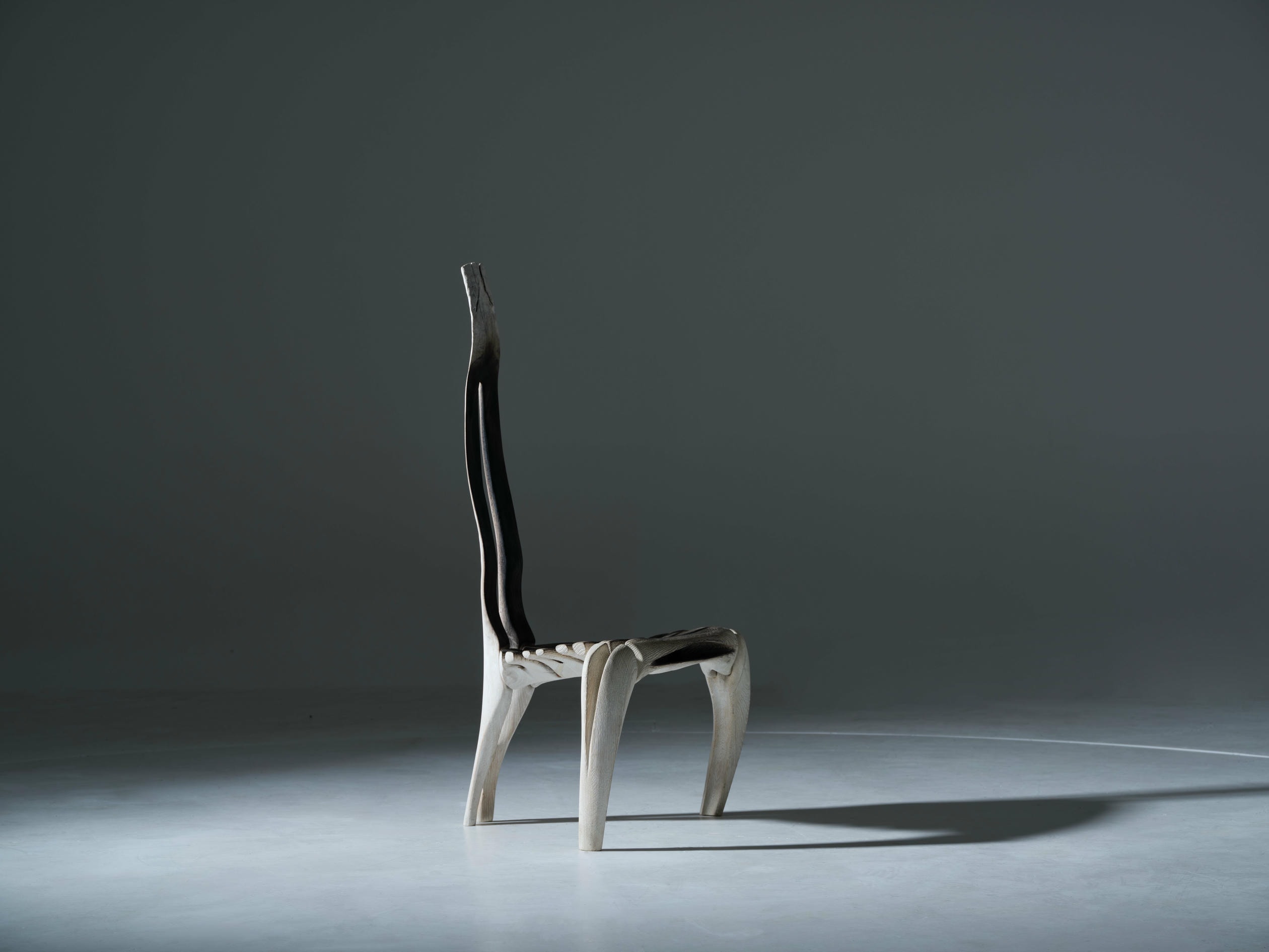 Shadow Of Zierre Unique Oak Chair by Alun Heslop 4