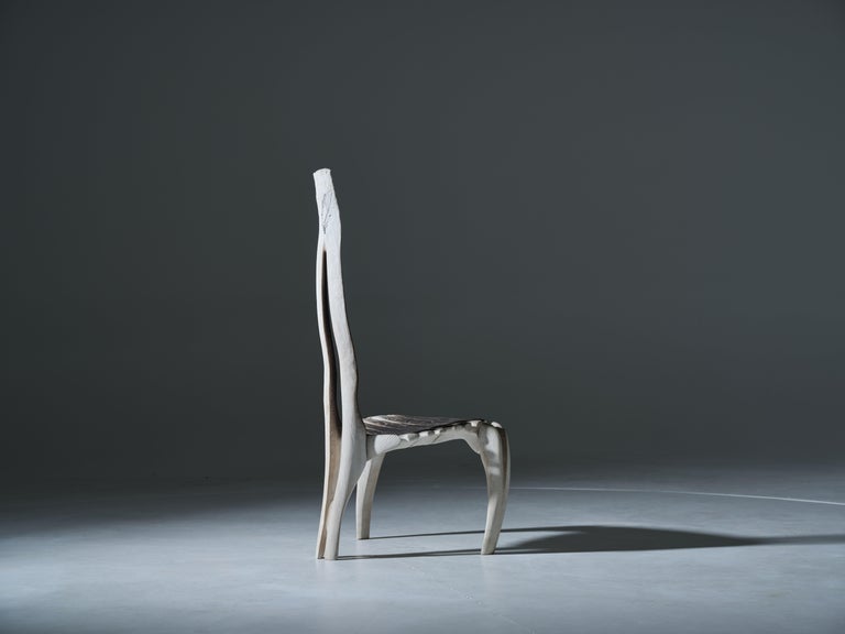 Shadow Of Zierre Unique Oak Chair by Alun Heslop 5