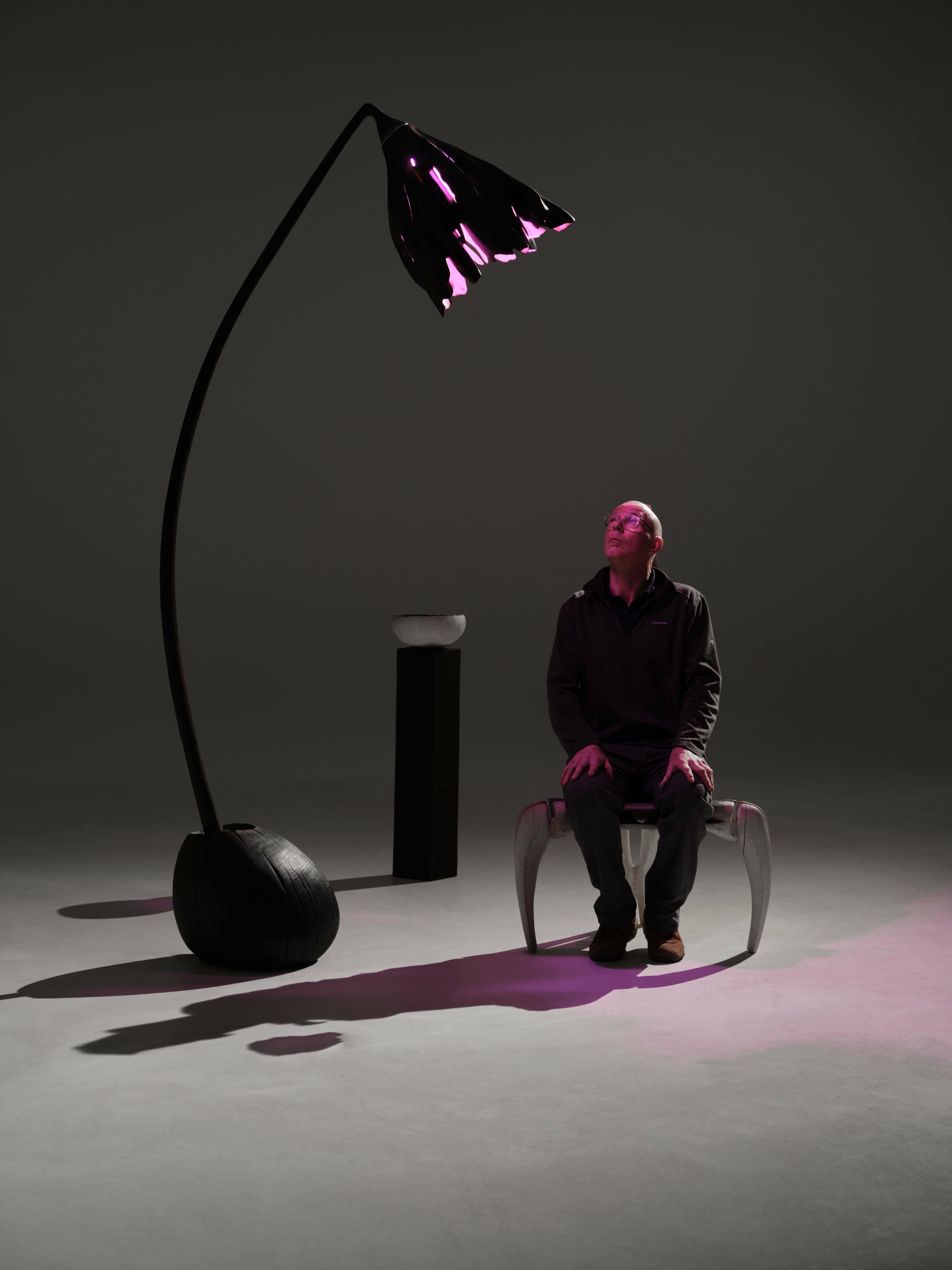 Shadow Of Zierre Unique Oak Chair by Alun Heslop 7