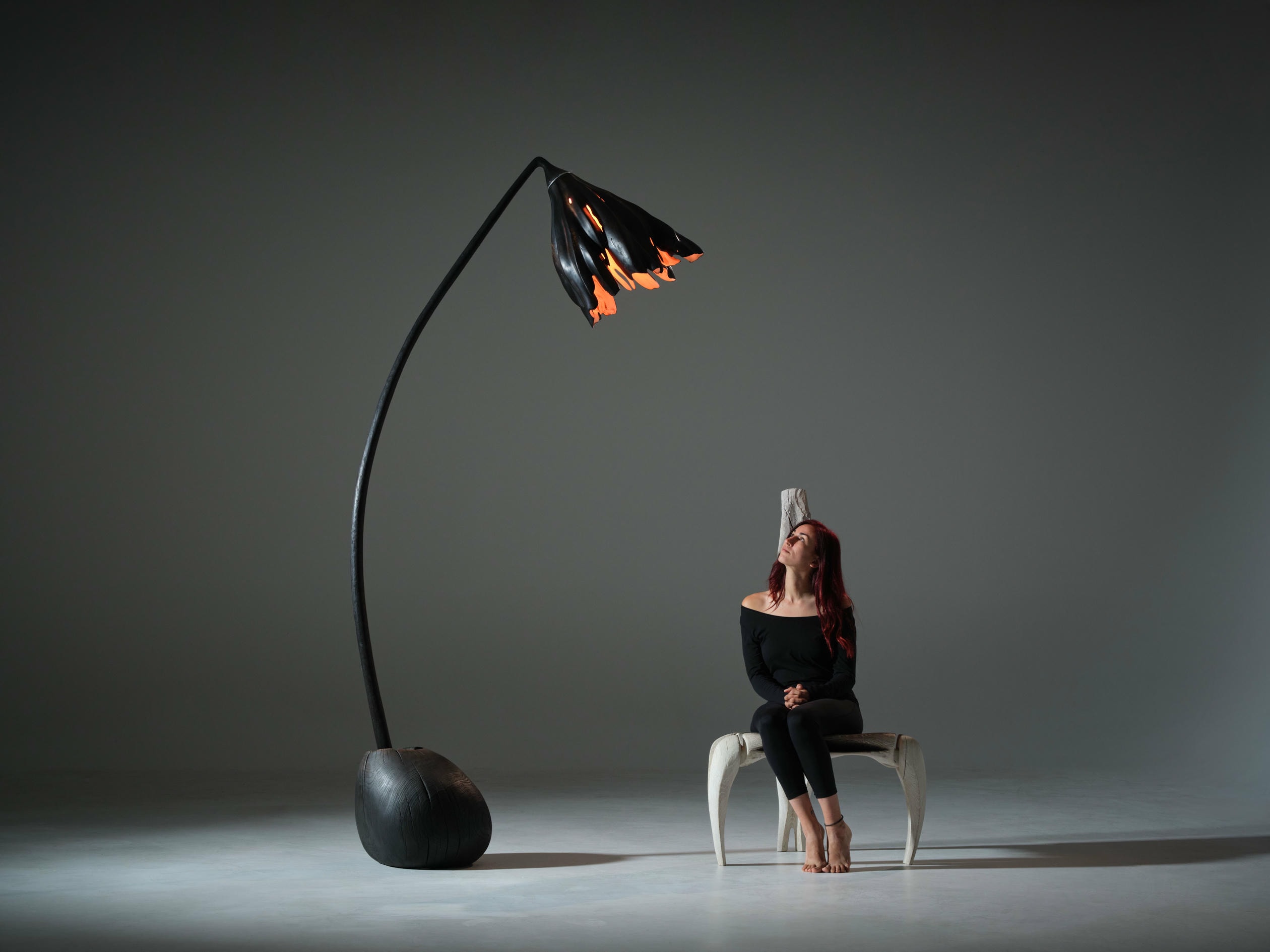 Shadow Of Zierre Unique Oak Chair by Alun Heslop 8