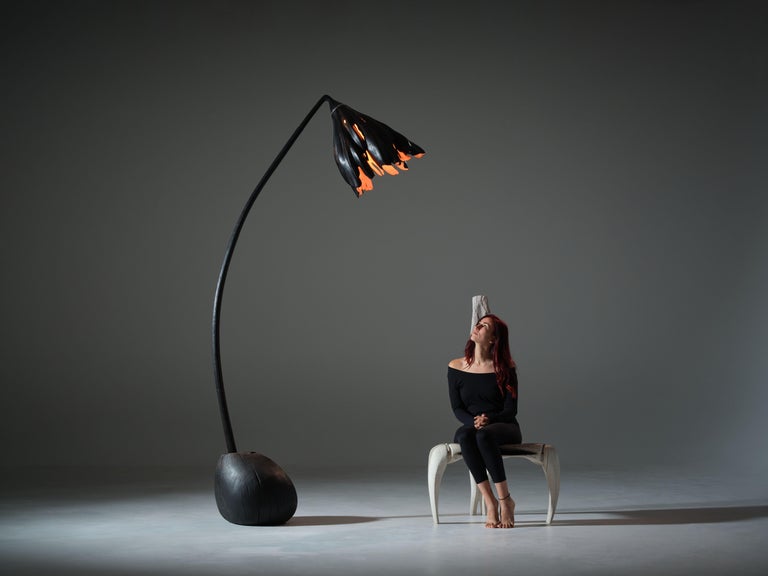 Shadow Of Zierre Unique Oak Chair by Alun Heslop 8