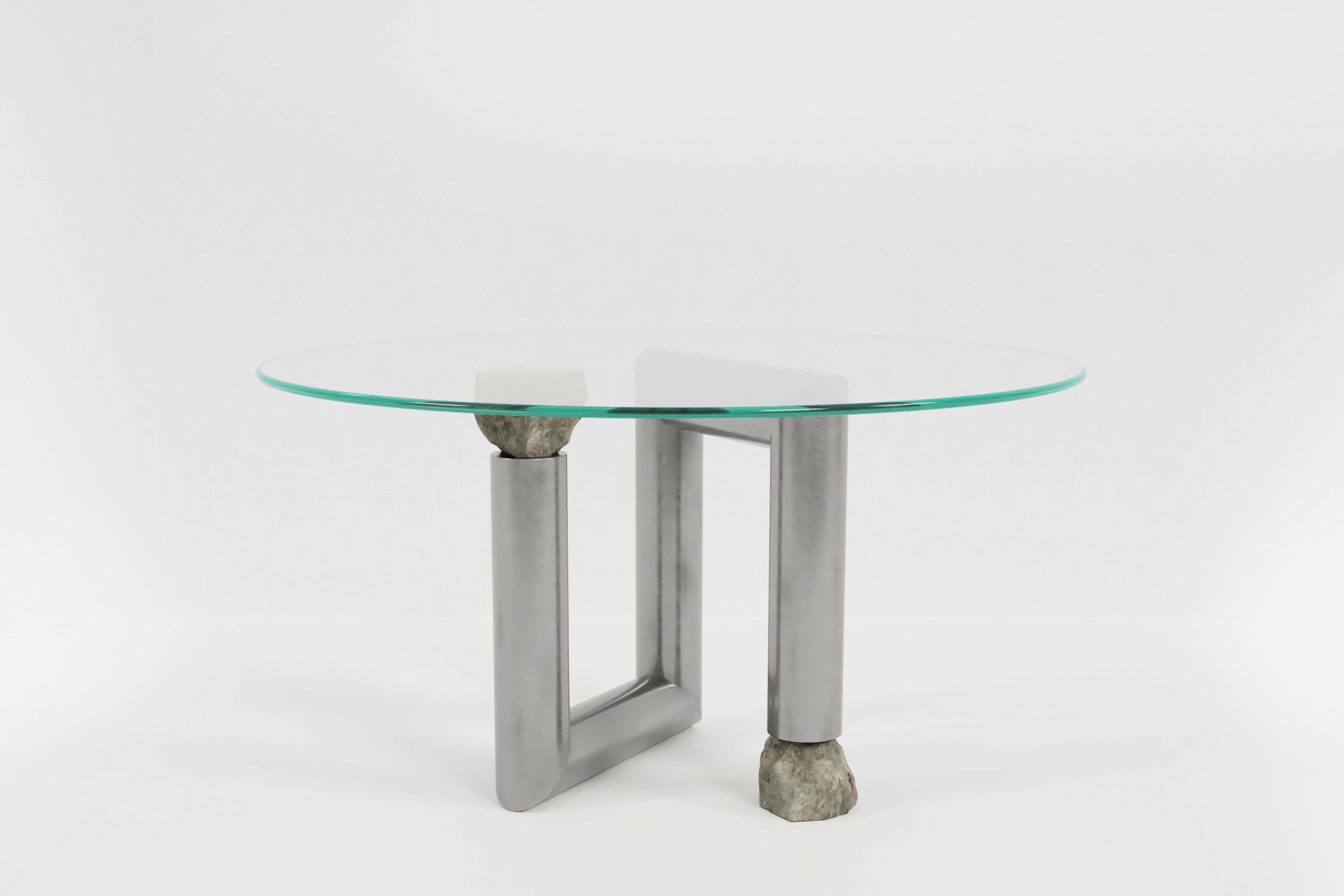 Stainless Steel Dining Table by Batten and Kamp 5