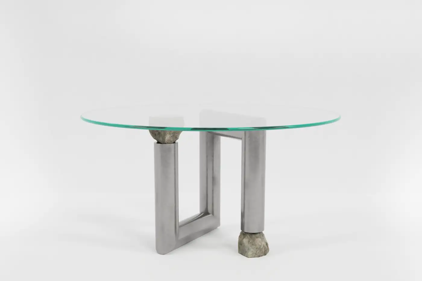 Stainless Steel Dining Table by Batten and Kamp 5
