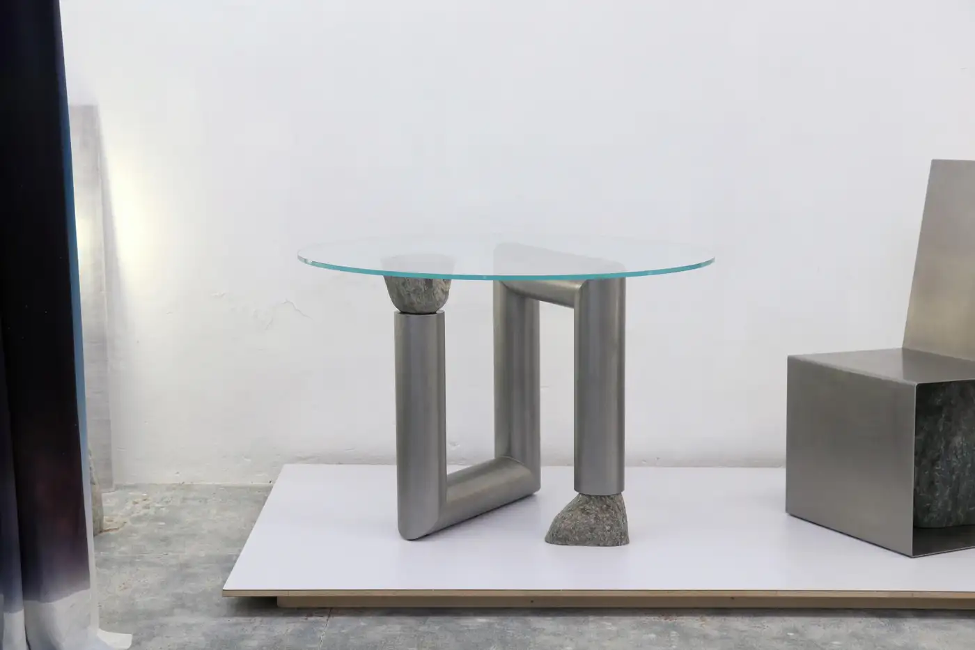 Stainless Steel Dining Table by Batten and Kamp 6
