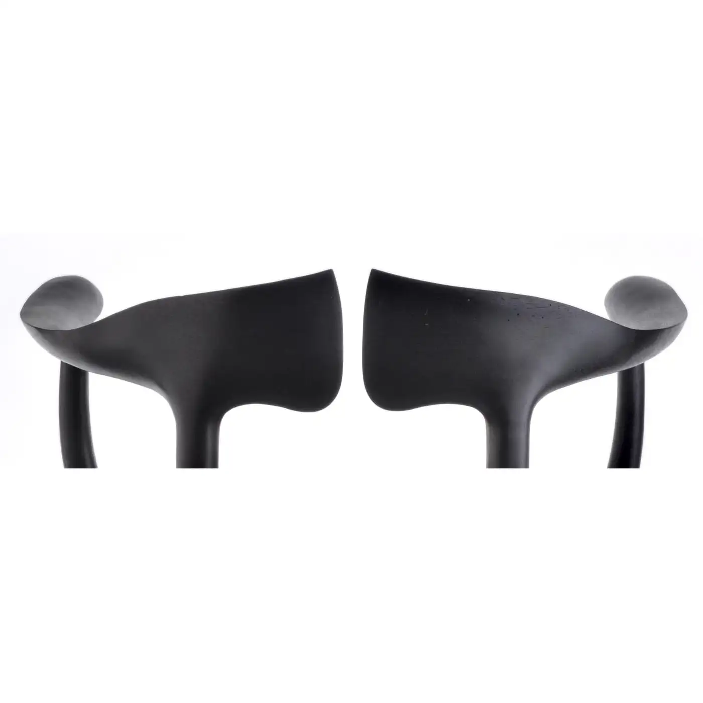 Swallowtail Chair in Ebonized Wood Frame & Seat by Brian Fireman Design 4