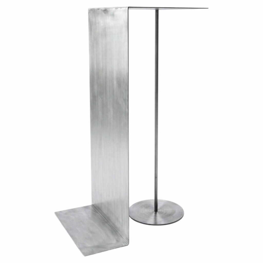 Tacco Cocktail Table in Stainless Steel by Metalmorphosis Studio 1