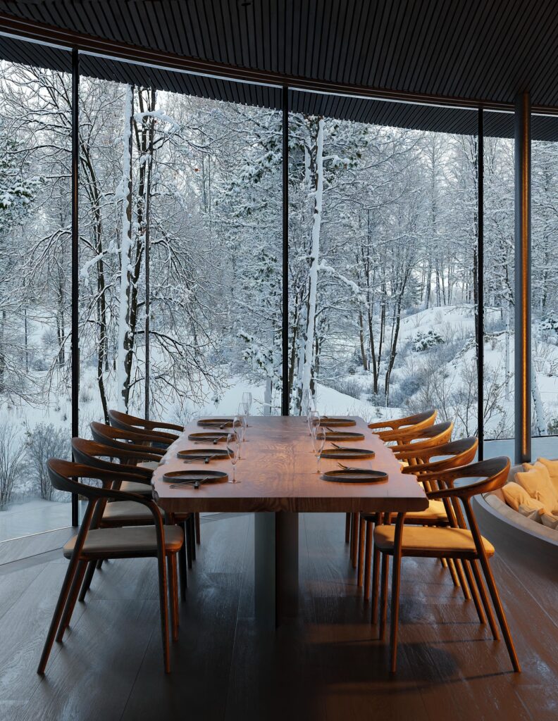 UNFORMED DESIGN Not A Hotel_Nature Within Dining Area