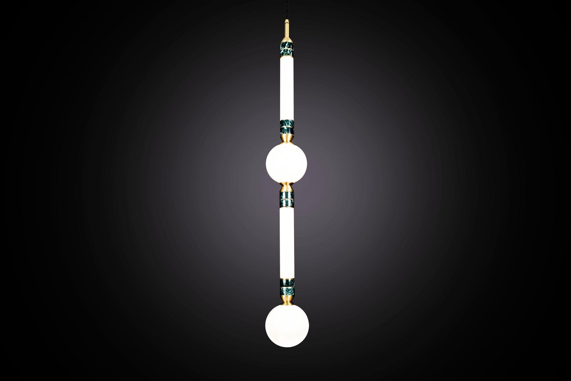 2 Greenstone Pendant Large