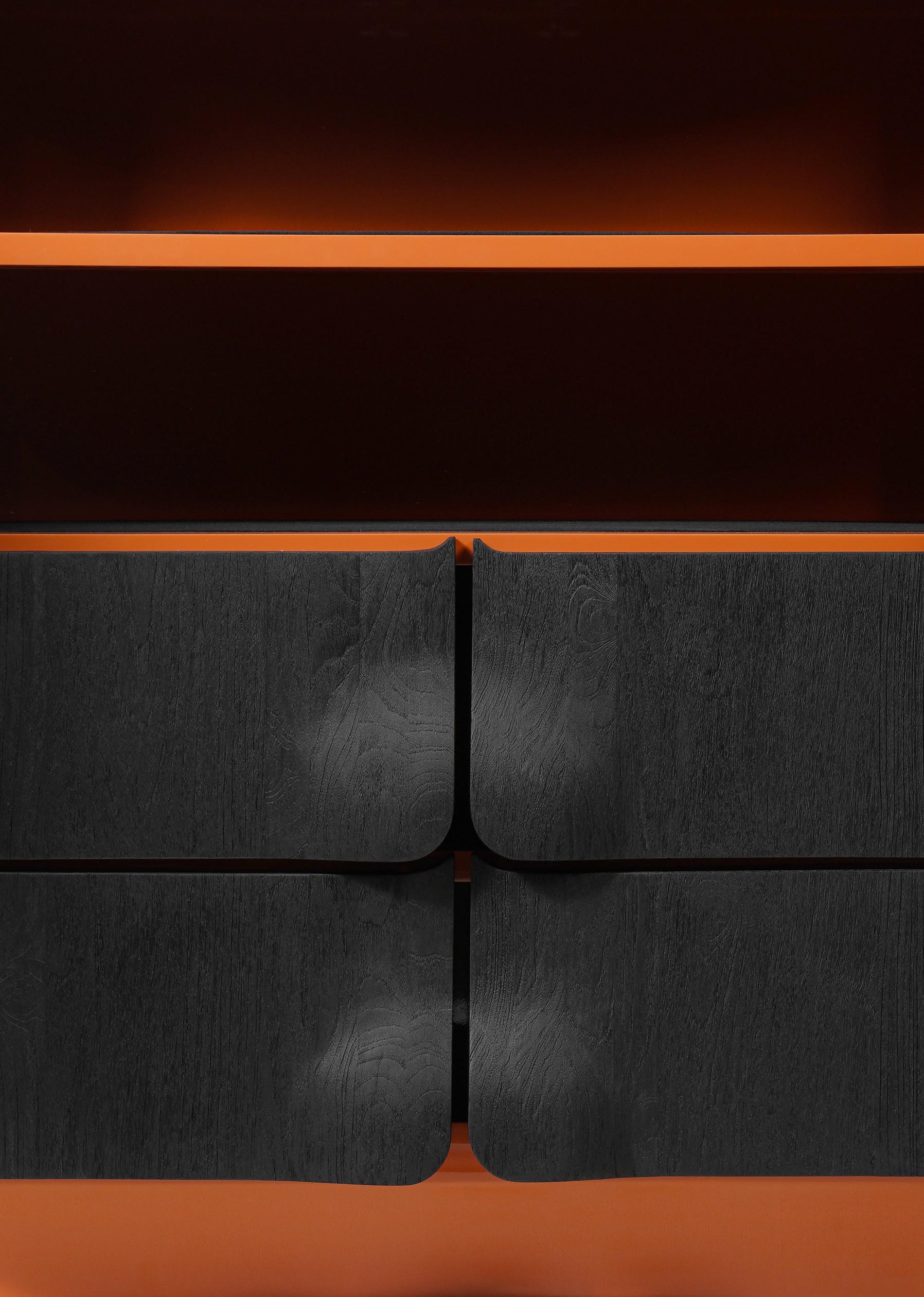 Arnava Door Cabinet in Natural Oak Veneer by Pendhapa 16