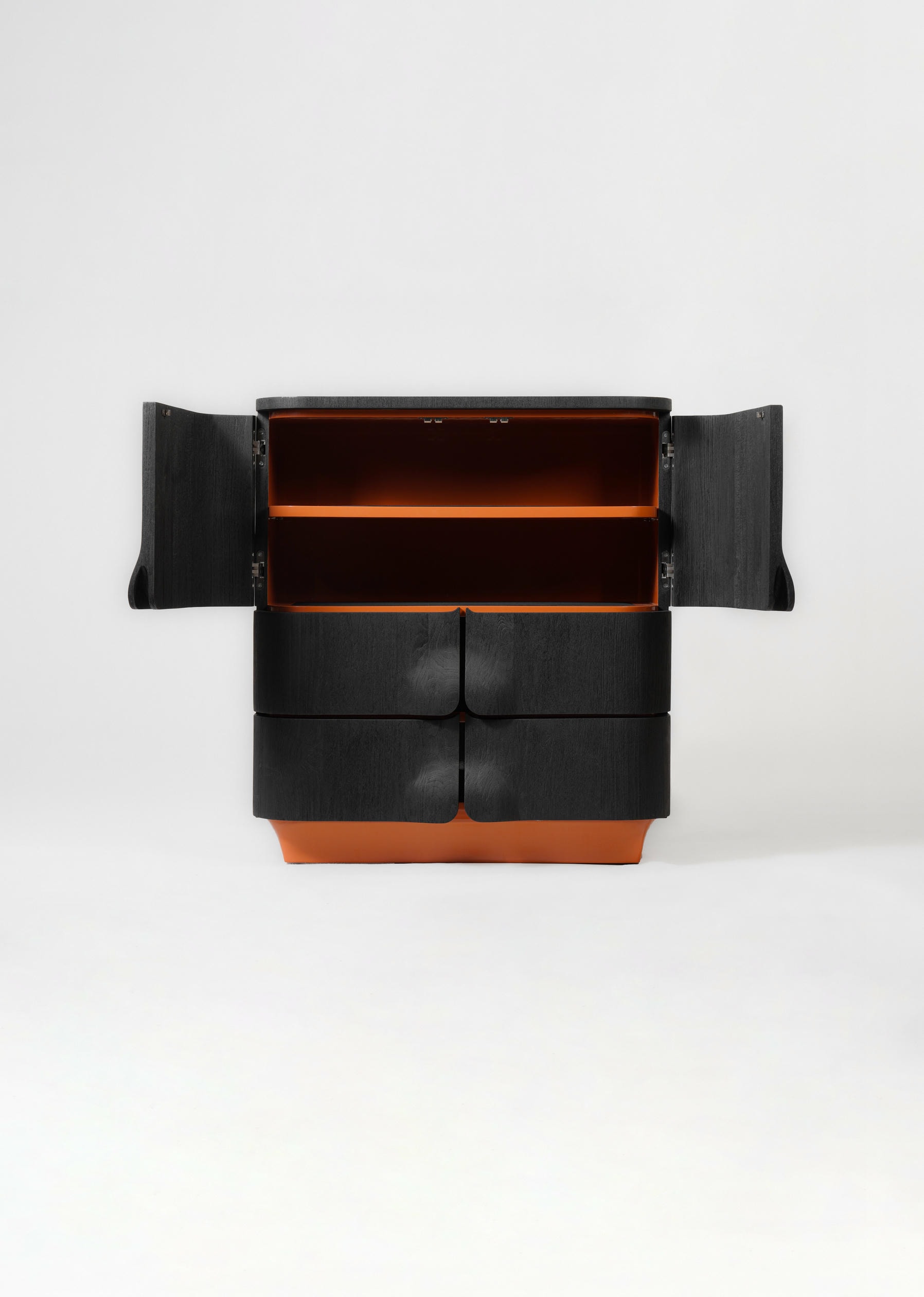 Arnava Door Cabinet in Natural Oak Veneer by Pendhapa 17