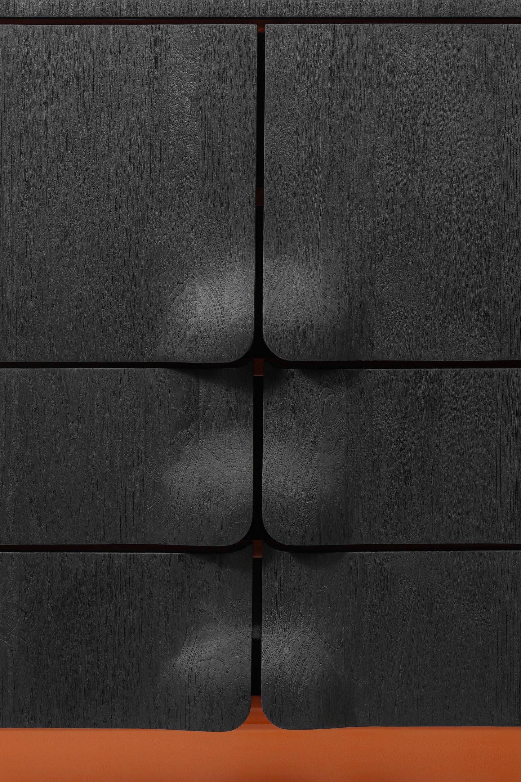 Arnava Door Cabinet in Natural Oak Veneer by Pendhapa 18