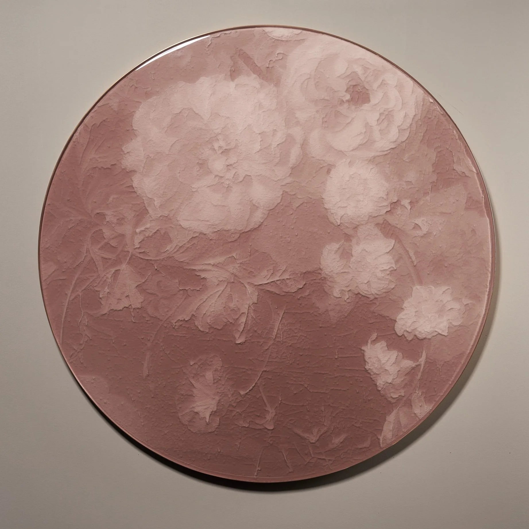 Echo Installation Solo Pink Wall Sculpture by Corine Vanvoorbergen 3