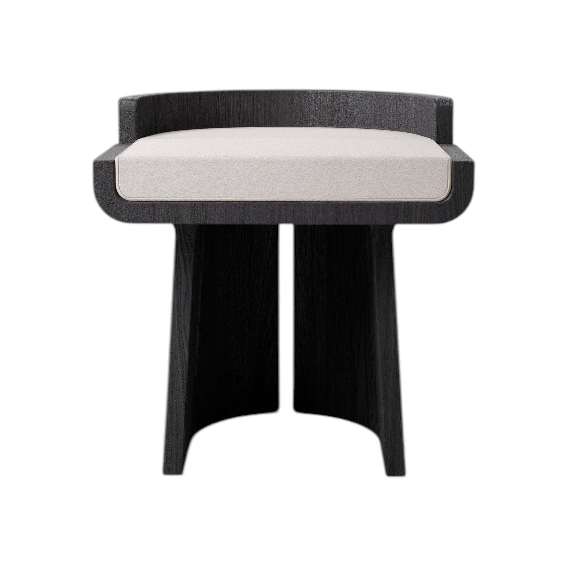 Lecorce Stool in Solid Teak Wood by Pendhapa 1
